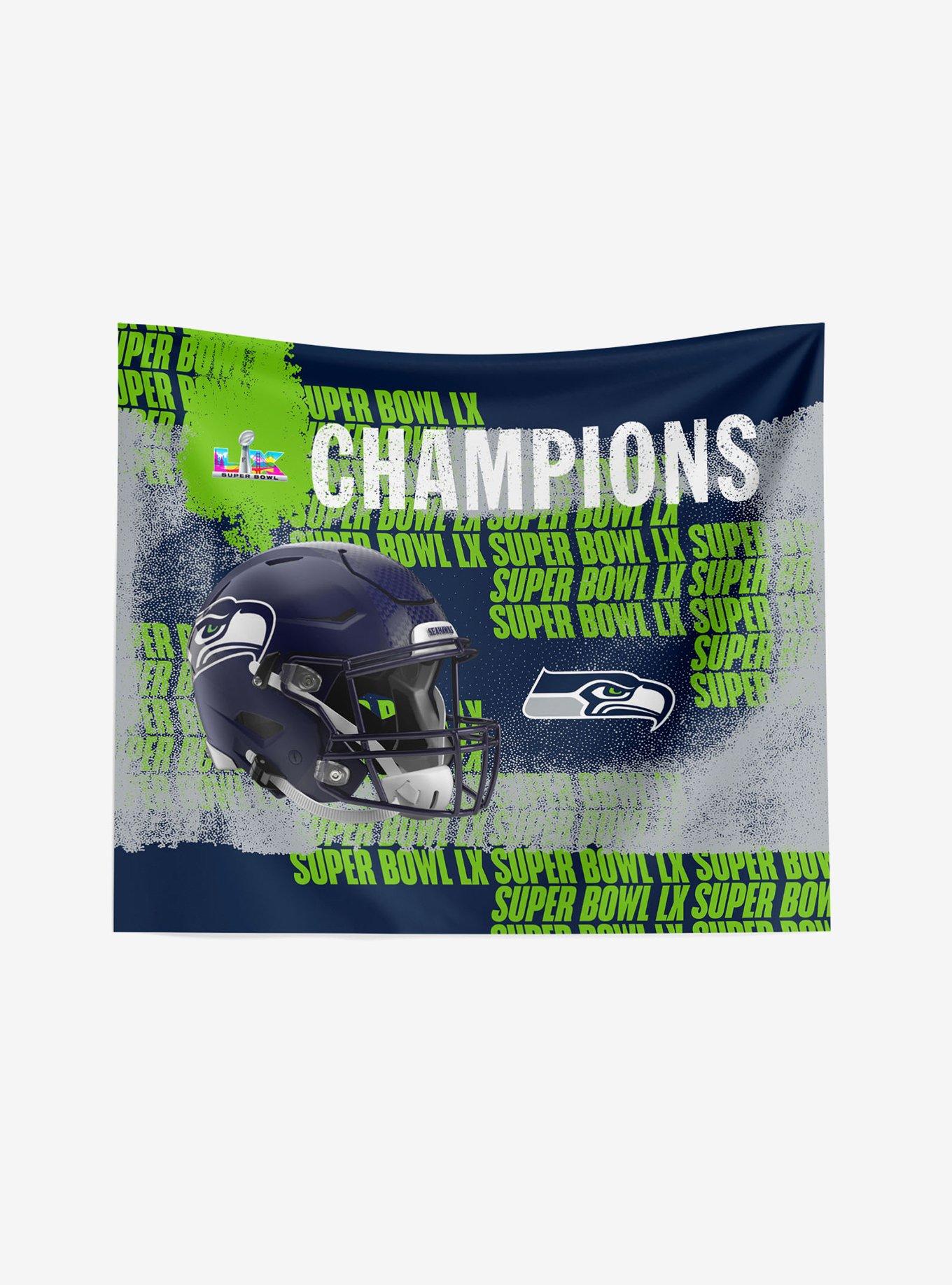 NFL Super Bowl 2026 Seattle Seahawks Champs Lombard Wall Hanging, , hi-res