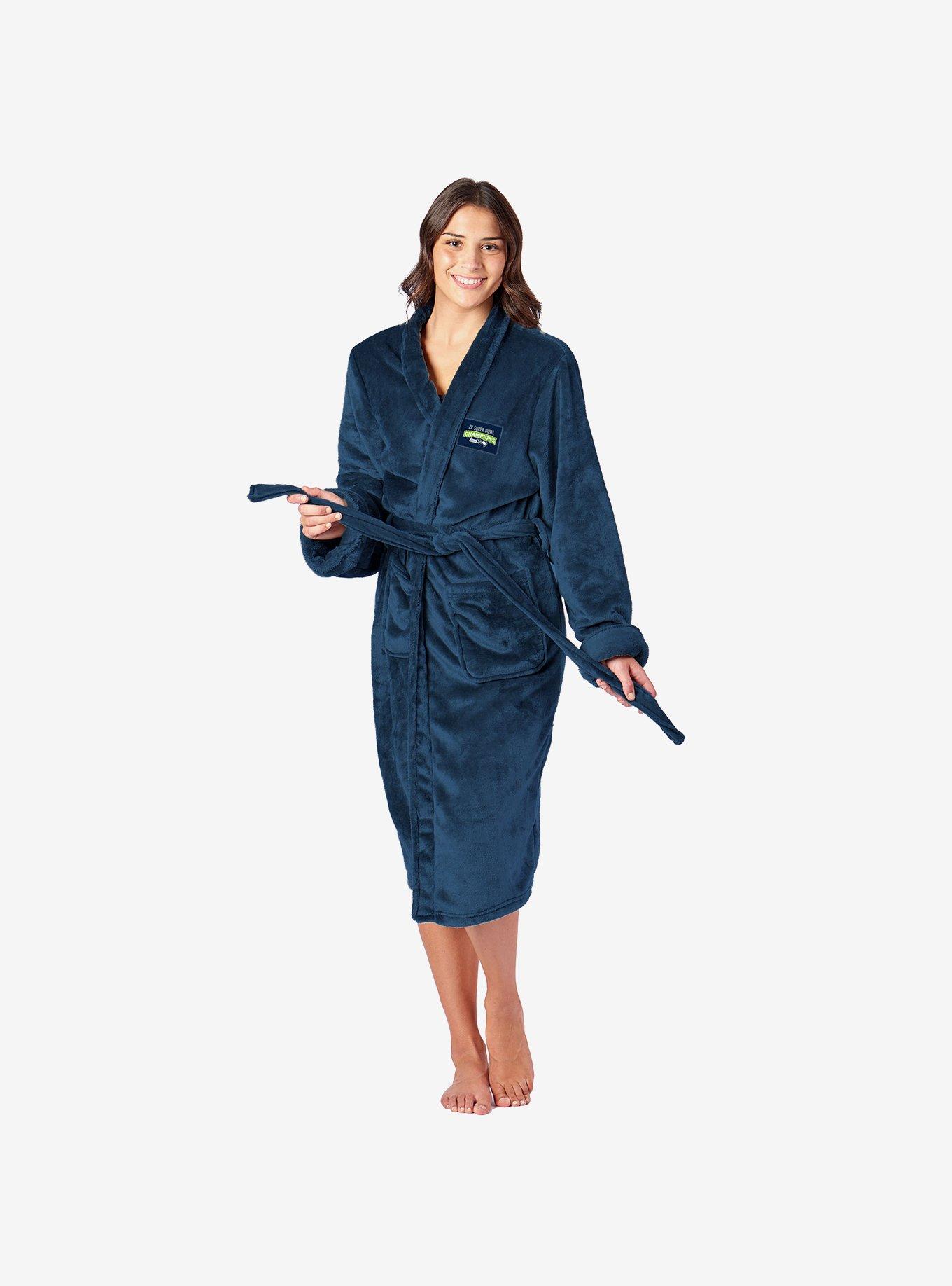 NFL Super Bowl 2026 Seattle Seahawks Multi Champs Fog Silk Touch Robe, , hi-res