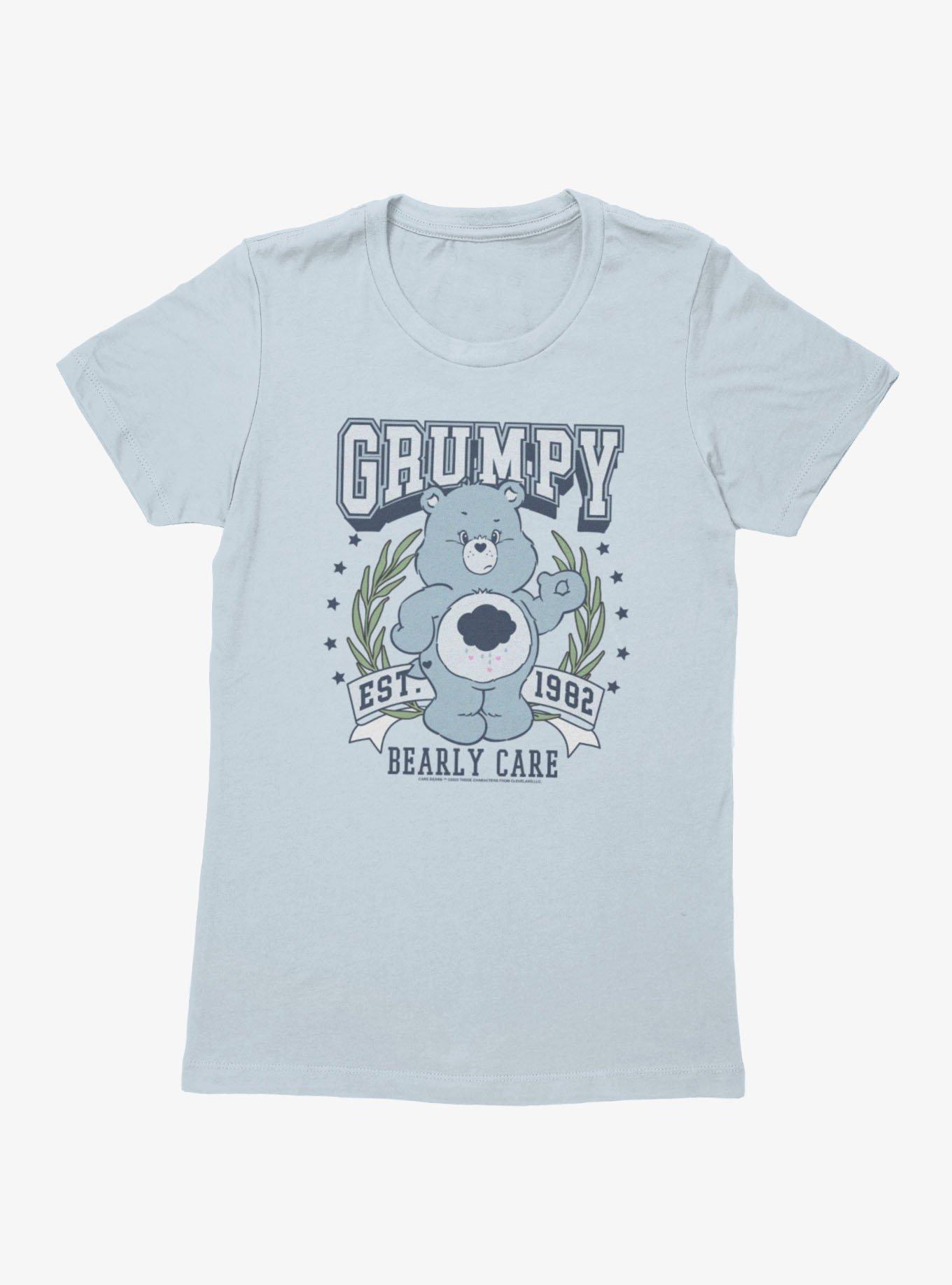 Care Bears Grumpy Bear Bearly Care Est 1982 Womens T-Shirt, , hi-res