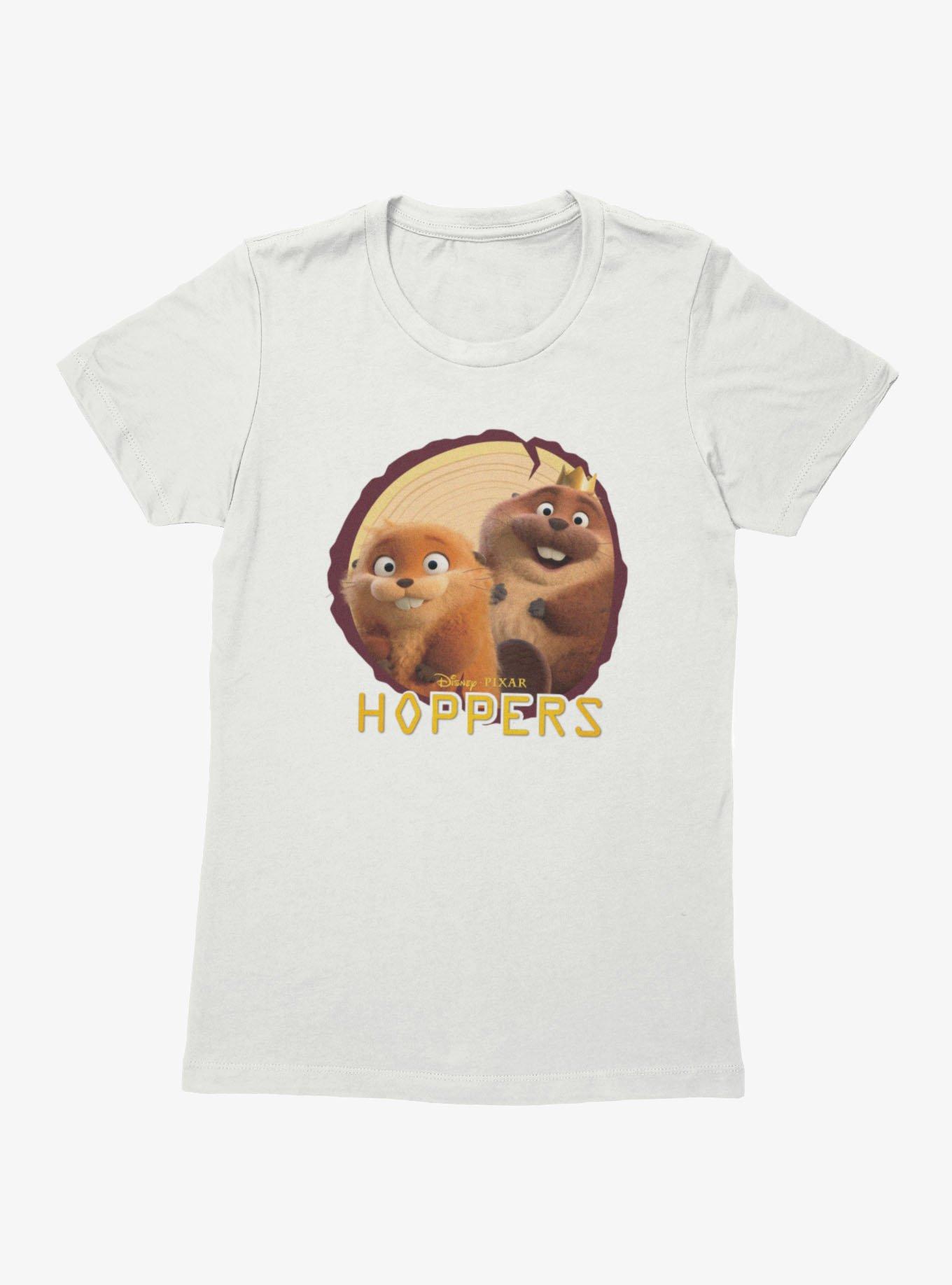 Disney Pixar Hoppers Log Mabel & King George Photo Womens T-Shirt, , hi-res