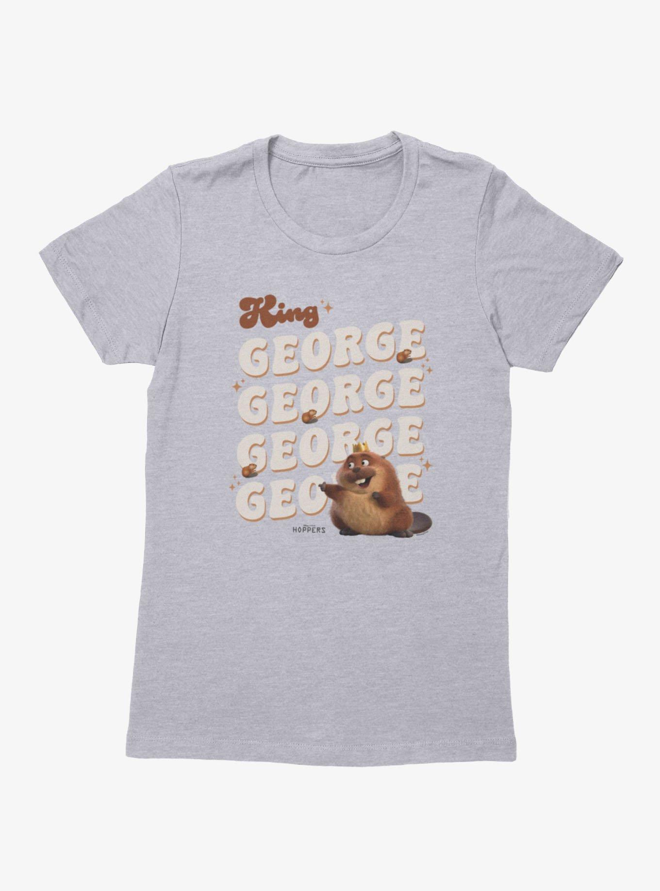 Disney Pixar Hoppers King George Name Stack Womens T-Shirt, , hi-res