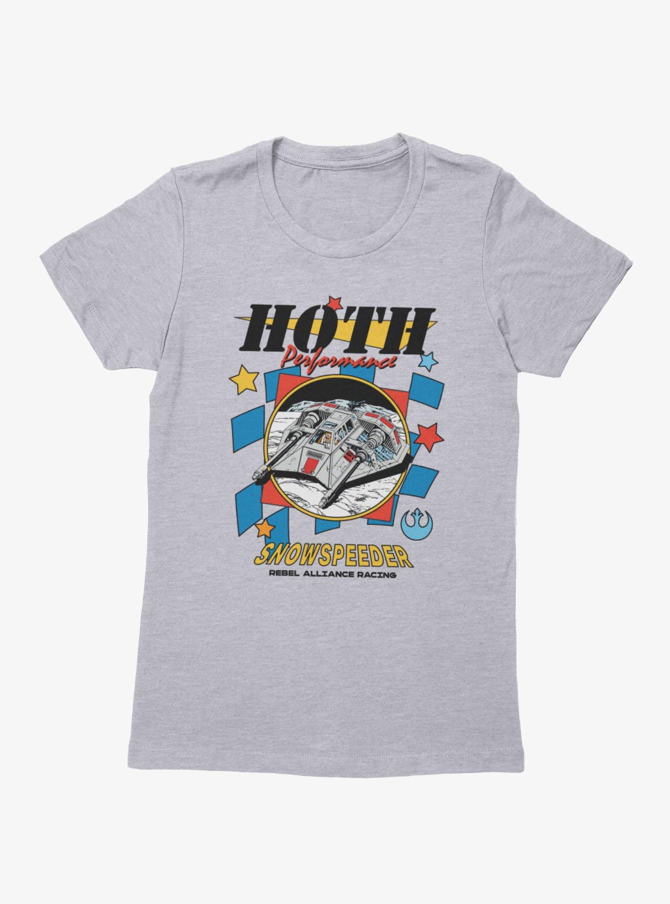 Star Wars Hoth Performance Snow Speeder Racing Rebel Alliance Womens T-Shirt, , hi-res