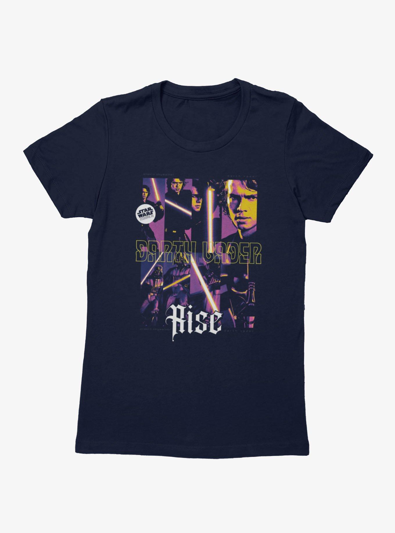 Star Wars Episode III Darth Vader Anakin Rise Womens T-Shirt