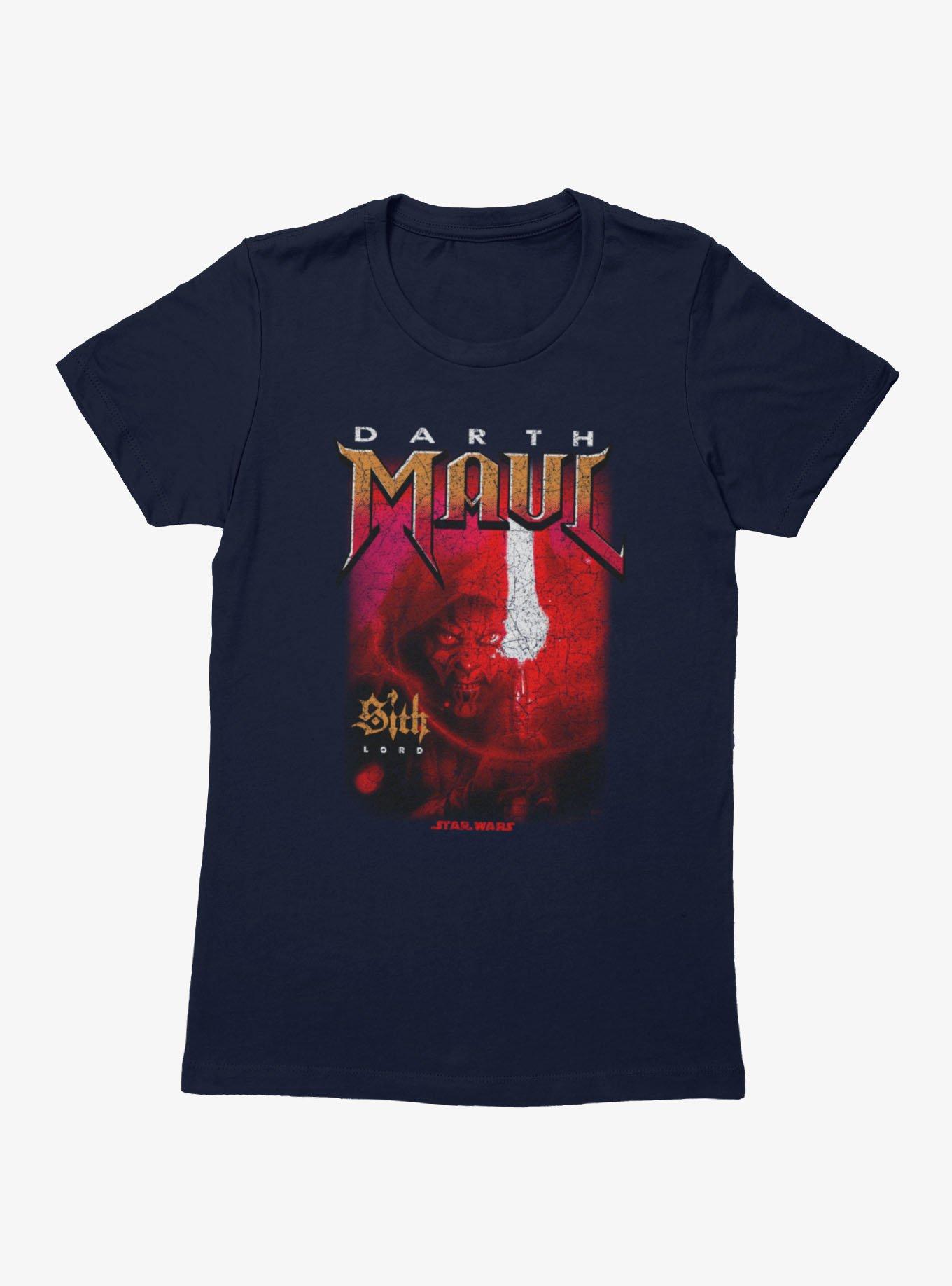 Star Wars Darth Maul Sith Lord Red Light Womens T-Shirt, , hi-res