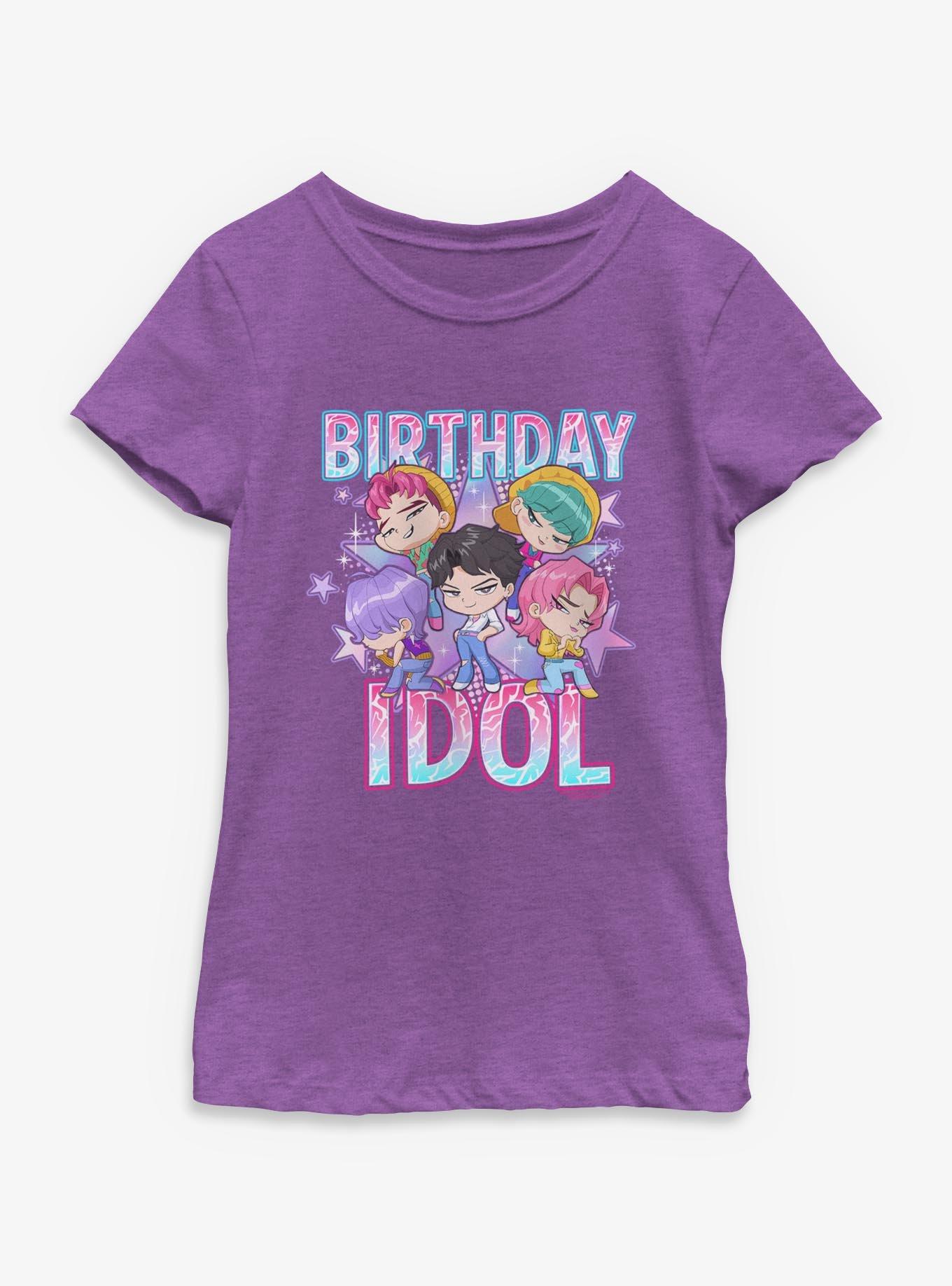 KPop Demon Hunters Saja Boys Birthday Idol Youth Girls T-Shirt, , hi-res