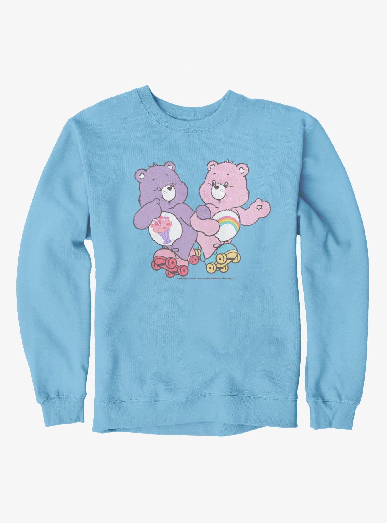 Care Bears Rainbows And Roller Skates Crew Sweatshirt, , hi-res
