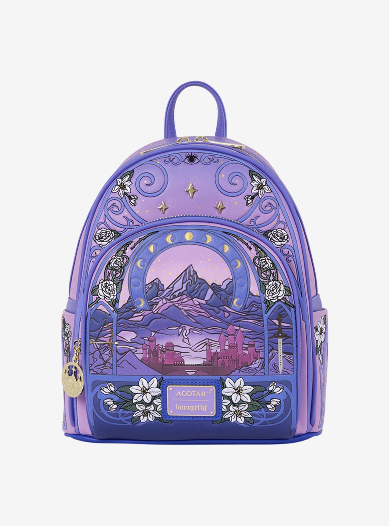 Loungefly A Court of Thorns and Roses Ramiel Mountain Mini Backpack