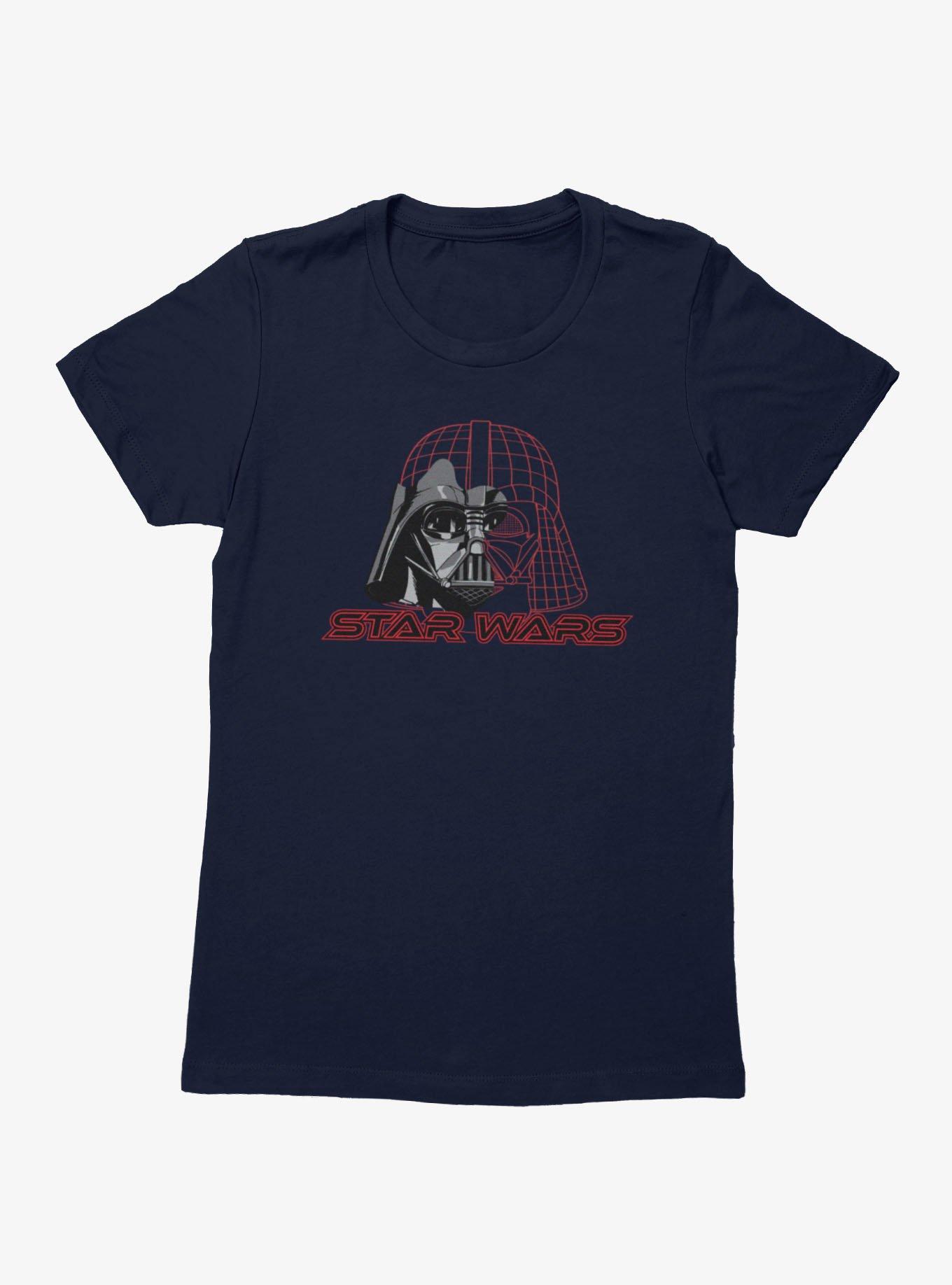 Star Wars Darth Vader Helmet Geometry Womens T-Shirt, , hi-res