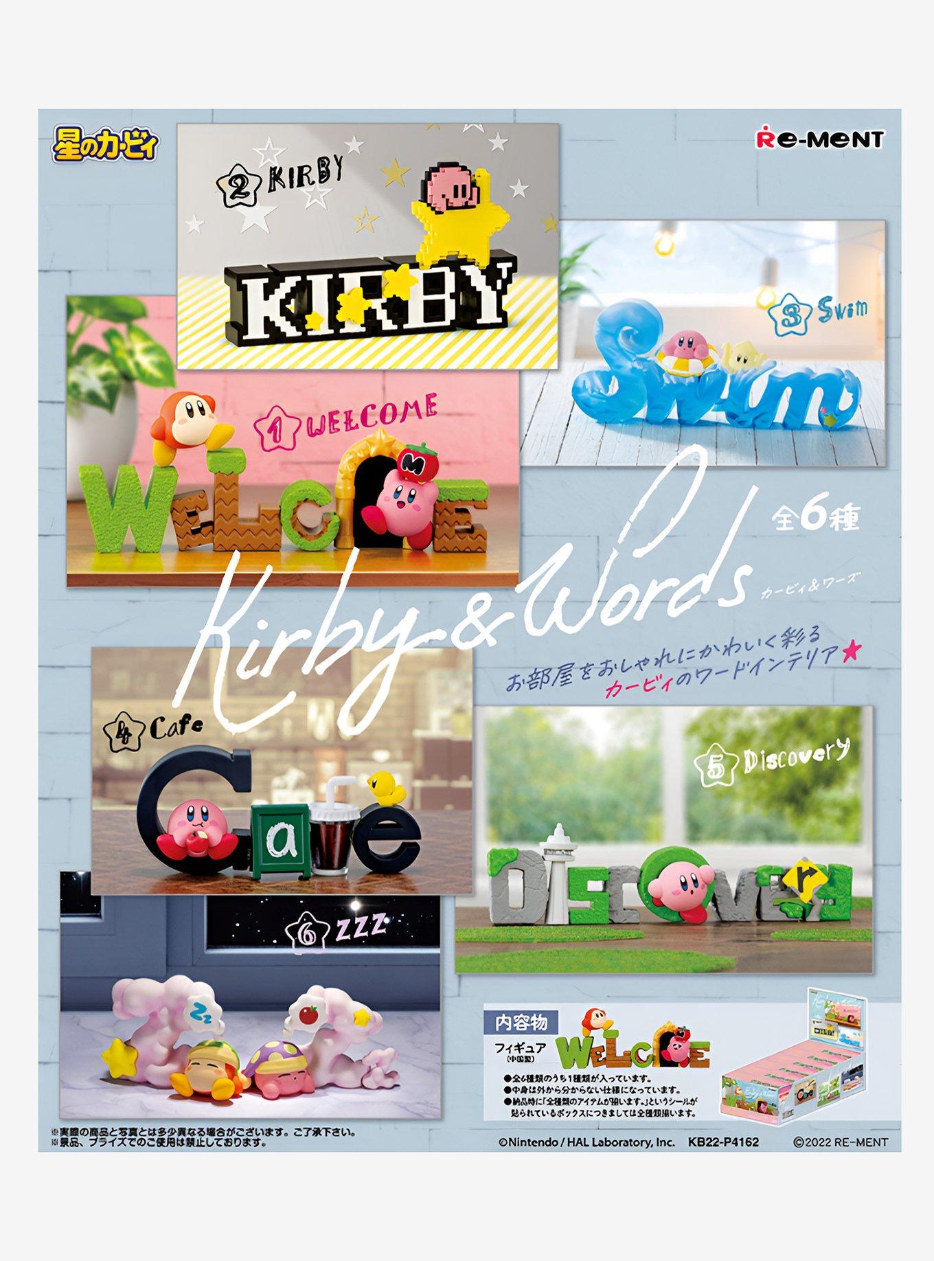 Re-Ment Kirby & Words Blind Box Figure, , hi-res