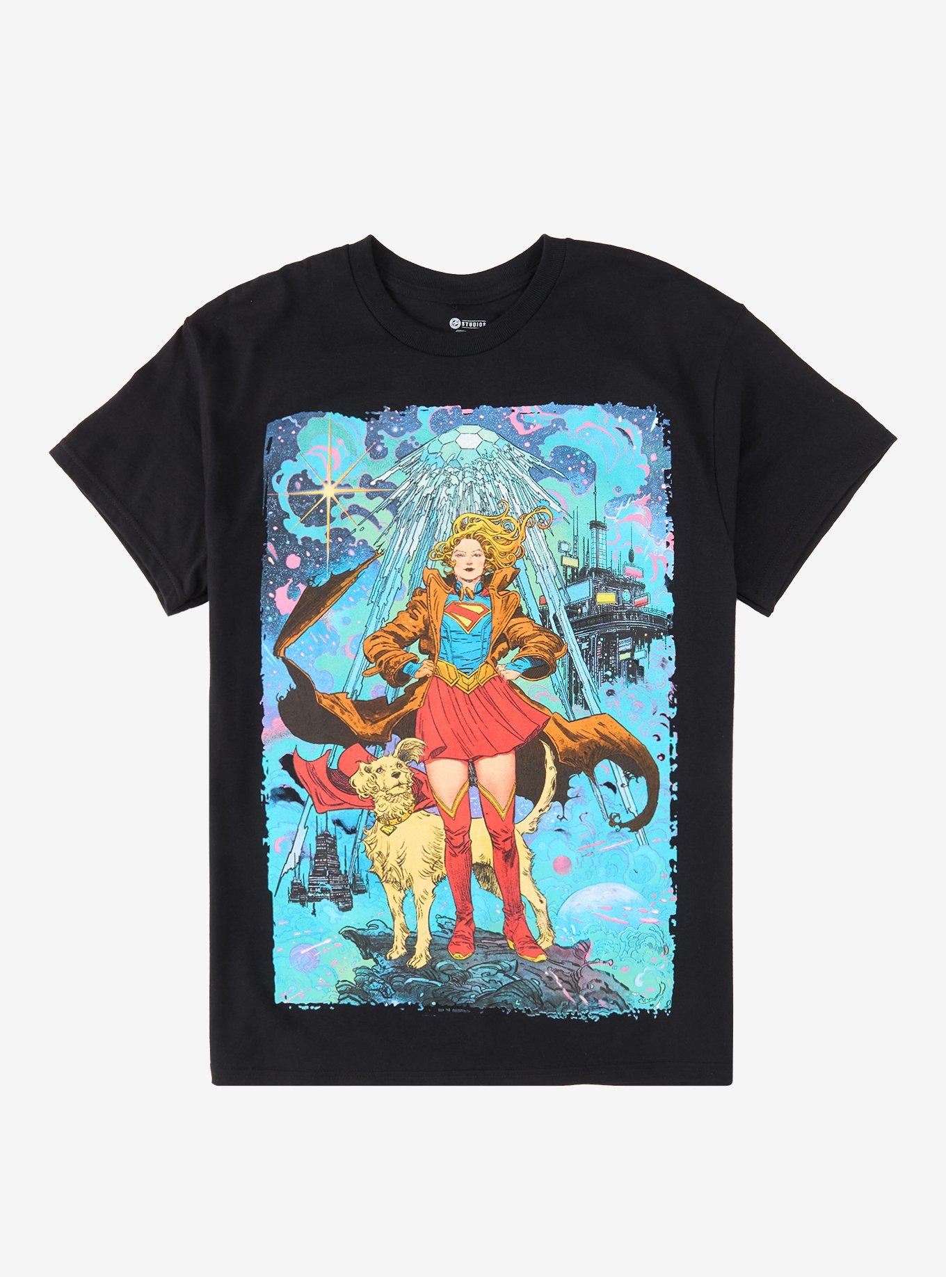 DC Comics Supergirl & Krypto T-Shirt, , hi-res