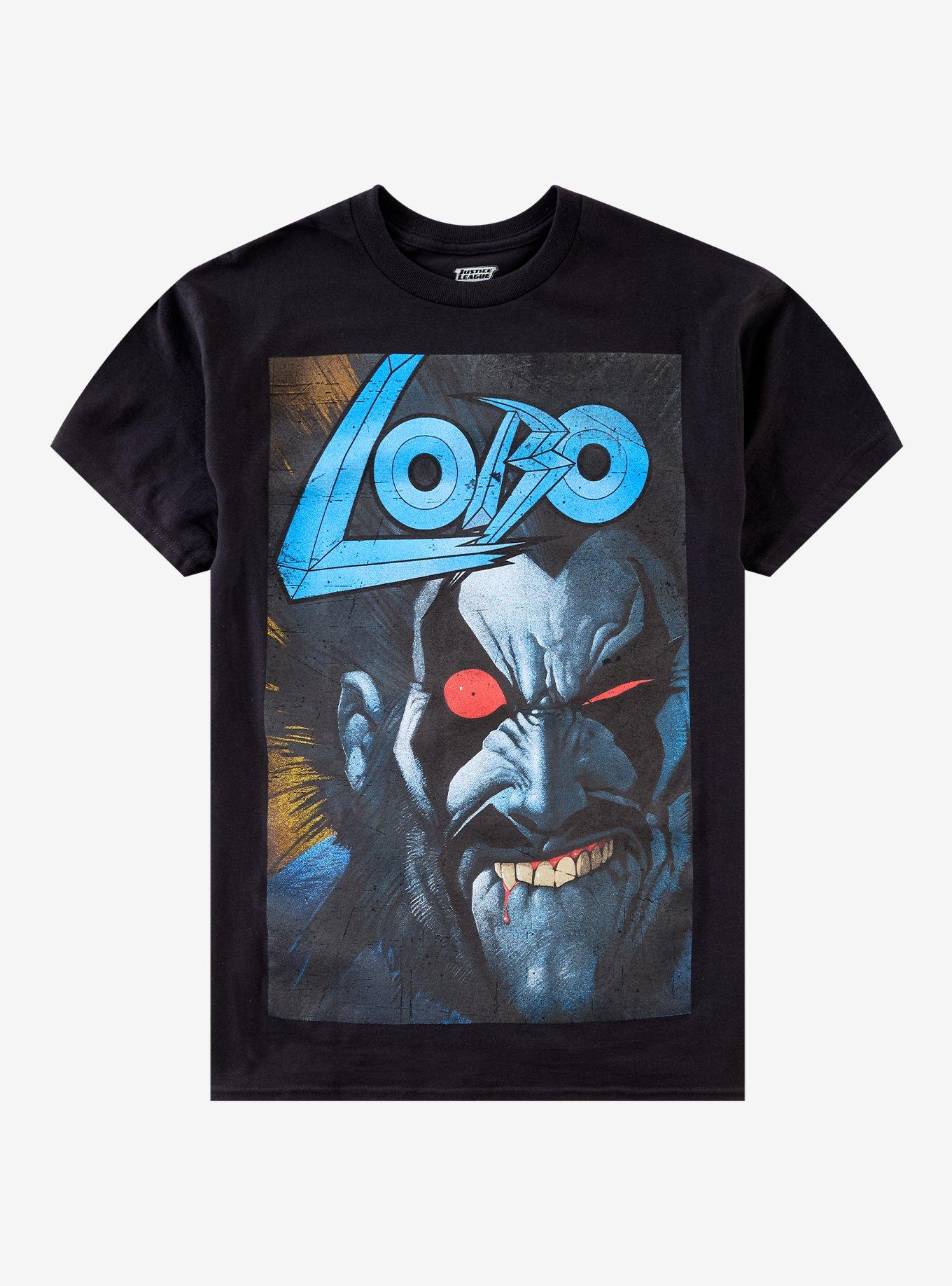 DC Comics Lobo Comic Face T-Shirt, , hi-res