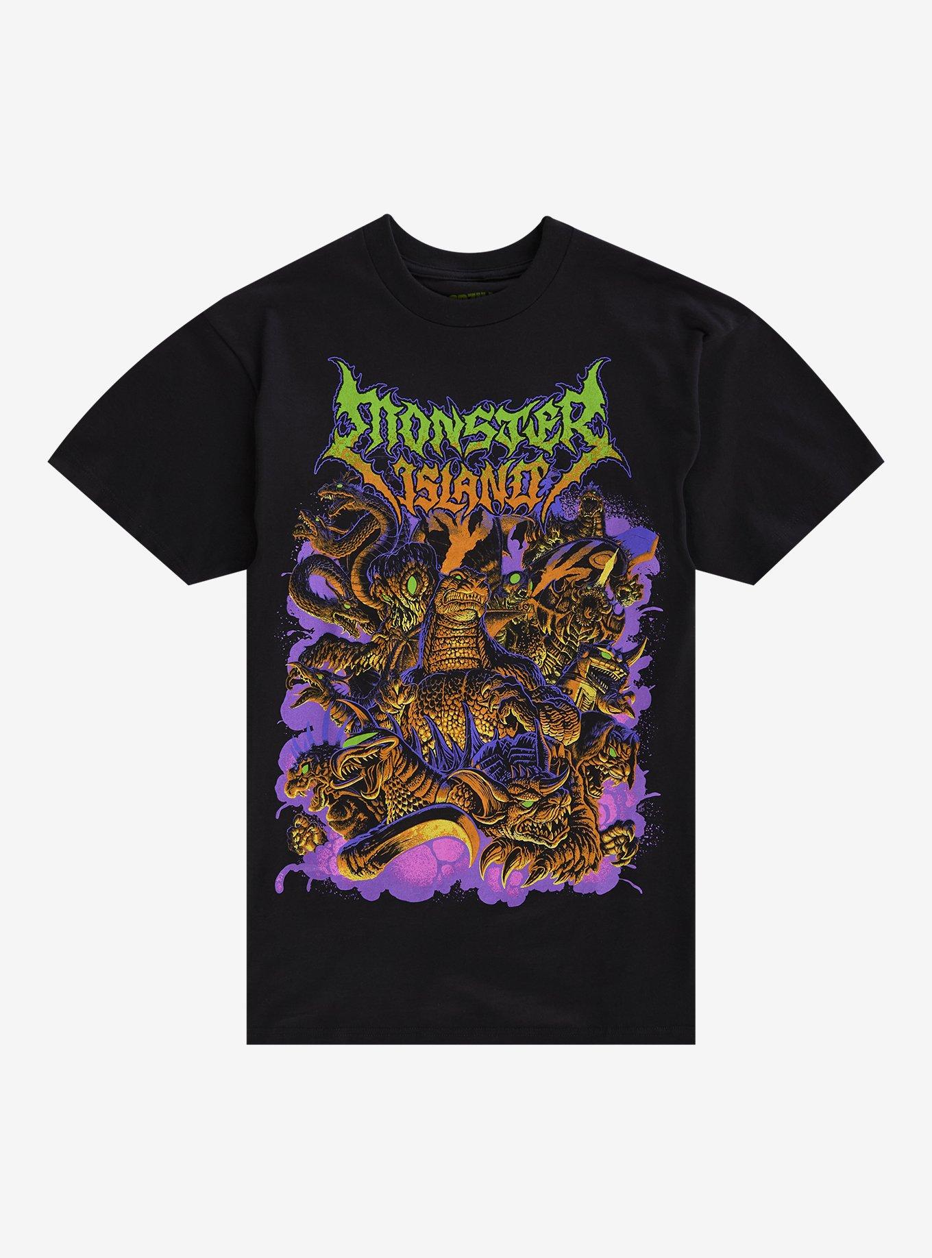 Ghost X Ghost Godzilla X Kong: The New Empire Monster Island T-Shirt, , hi-res