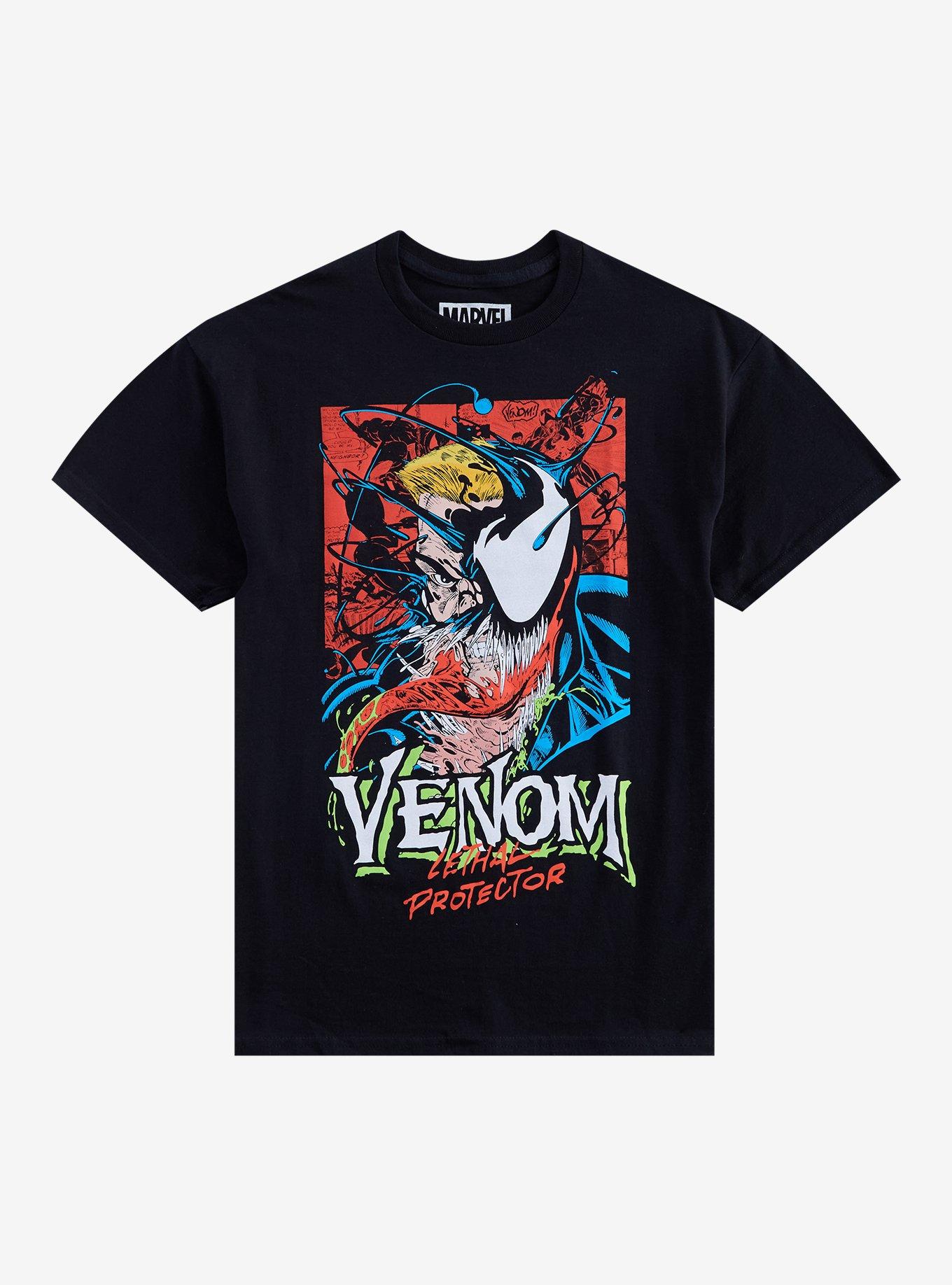 Marvel Venom Split Face T-Shirt, , hi-res