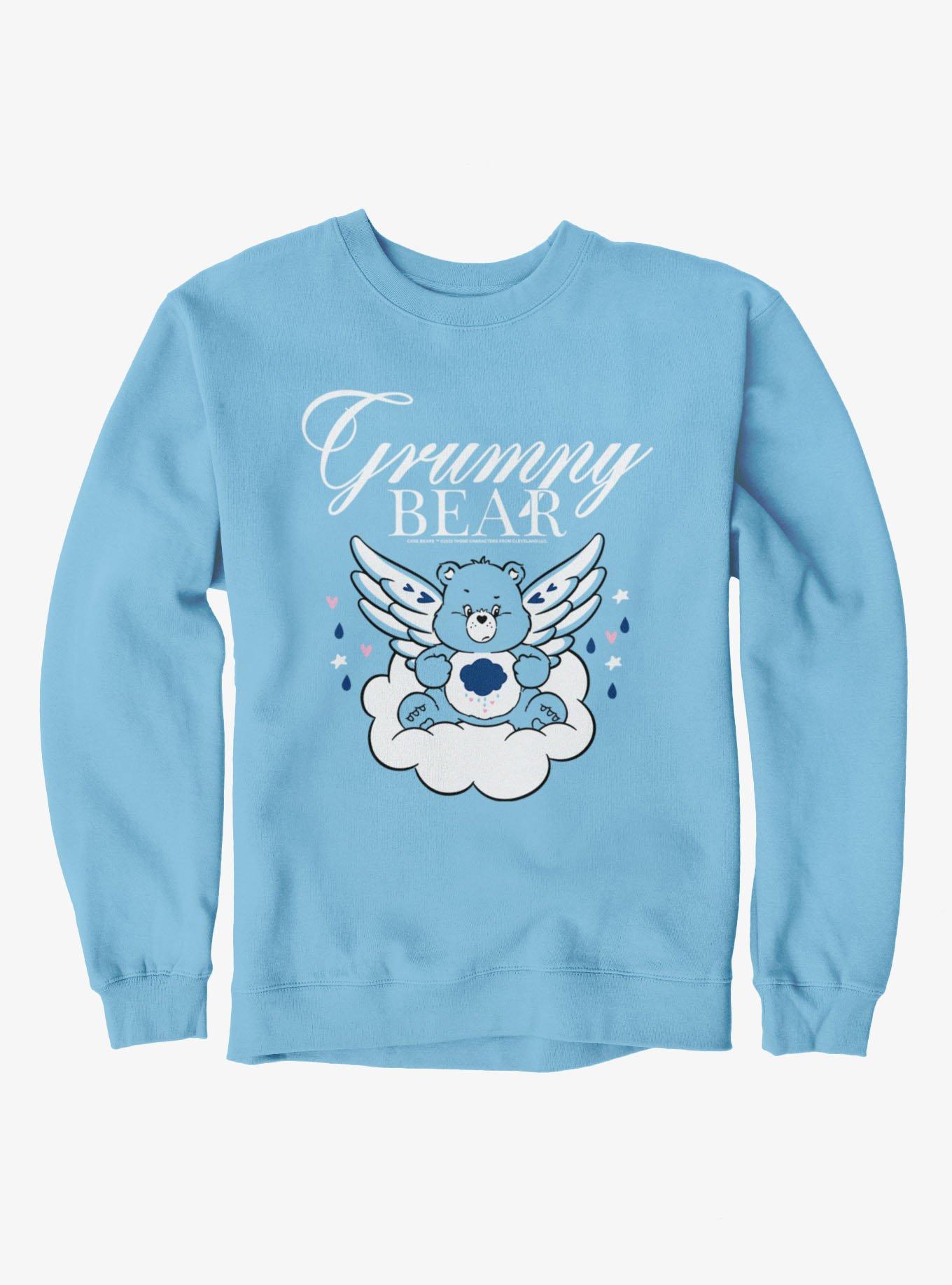Care Bears Grumpy Bear Angel Cloud Sweatshirt, , hi-res
