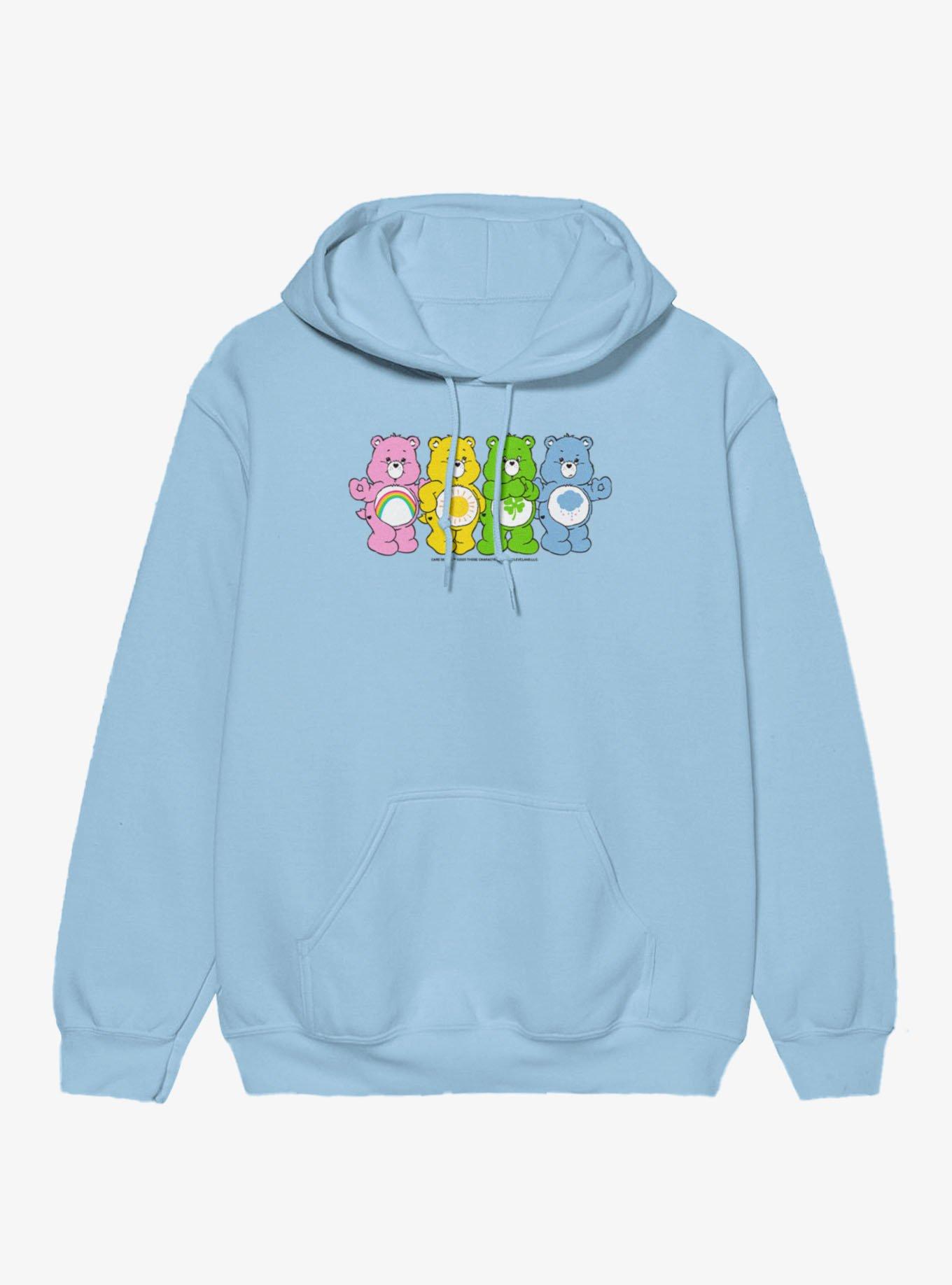 Care Bears Spring Line Up Hoodie, LIGHT BLUE, hi-res view 1