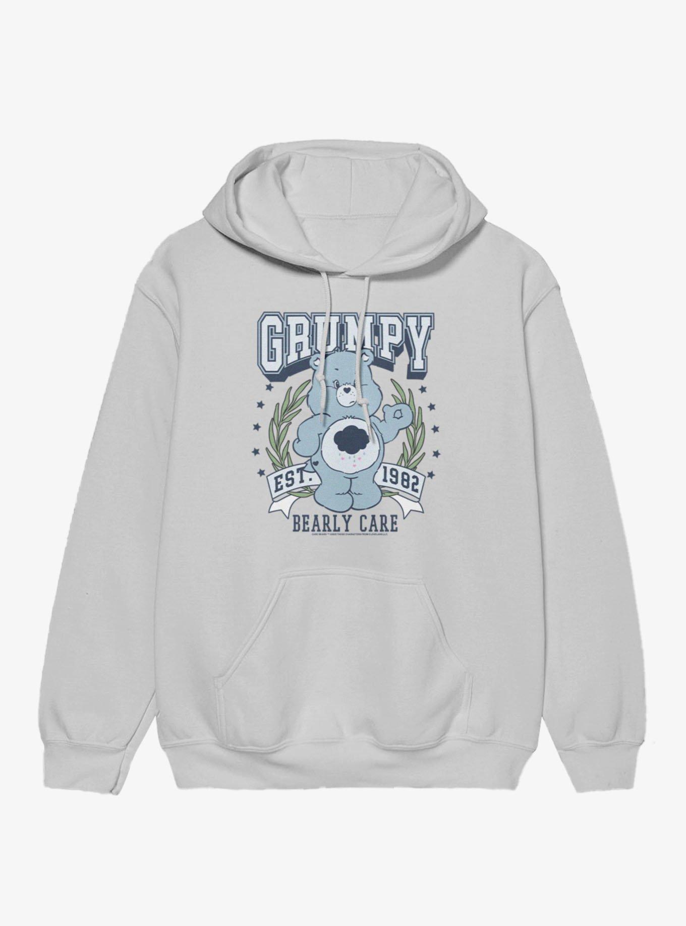 Care Bears Grumpy Bear Bearly Care Est 1982 Hoodie, , hi-res