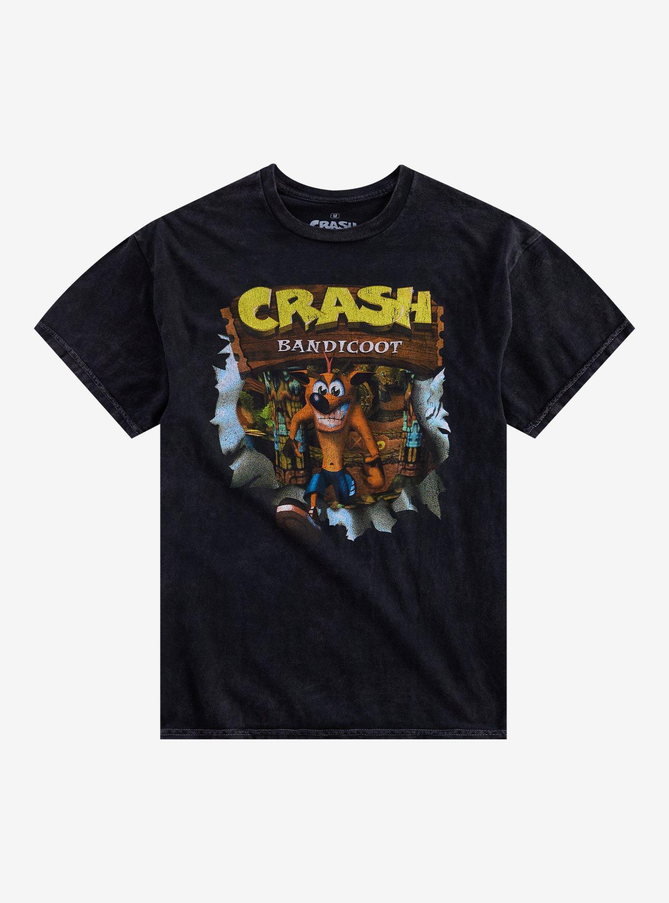 Crash Bandicoot Game Poster T-Shirt, , hi-res