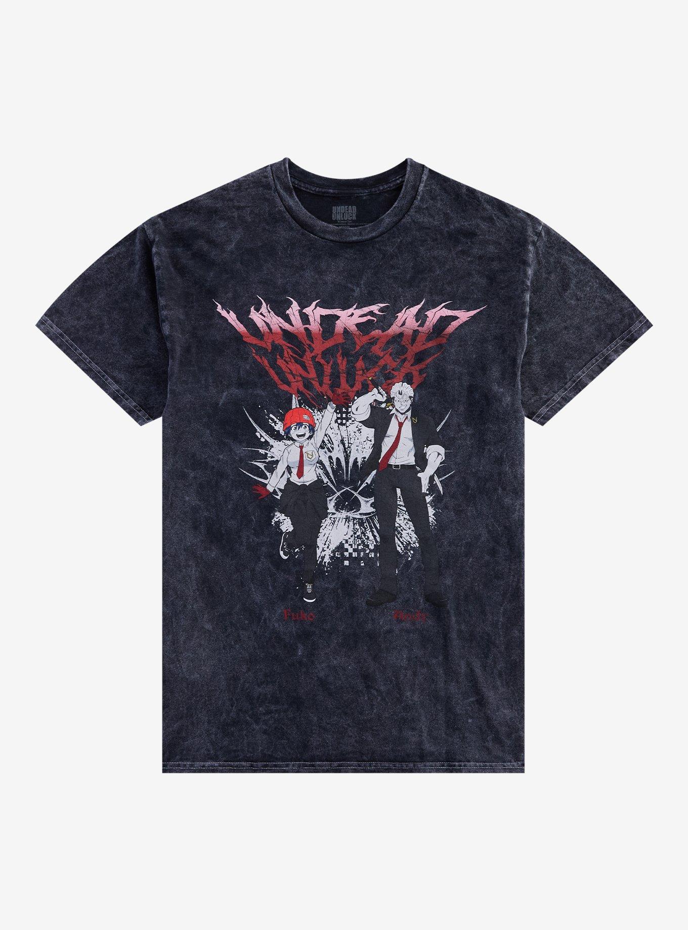 Undead Unluck Metal T-Shirt, , hi-res