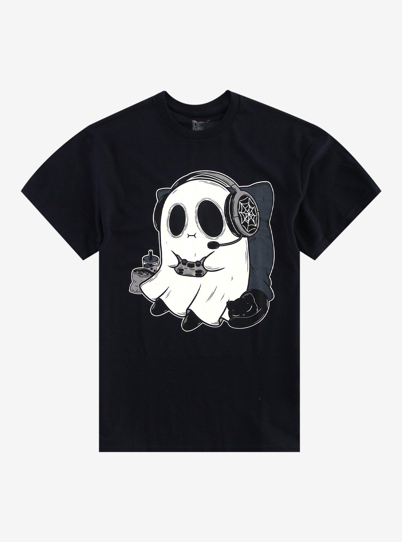 Ghost Gamer T-Shirt By Pvmpkin, , hi-res