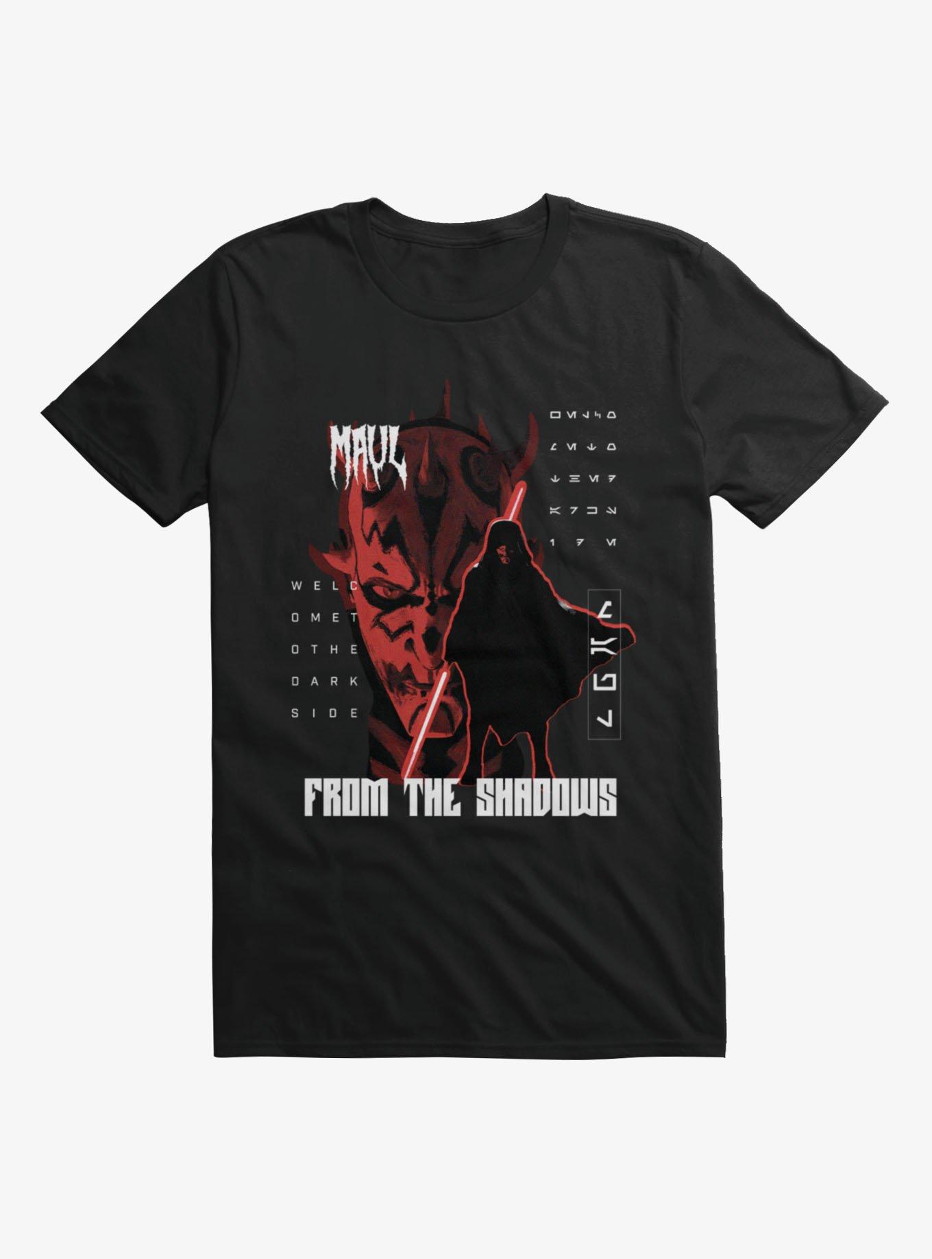 Star Wars: Maul - Shadow Lord From The Shadows T-Shirt Hot Topic Exclusive, , hi-res