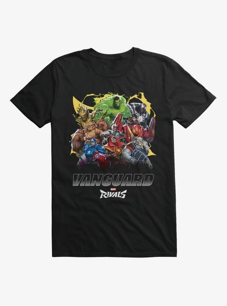 Marvel Rivals Vanguard Power Team T-Shirt | Hot Topic