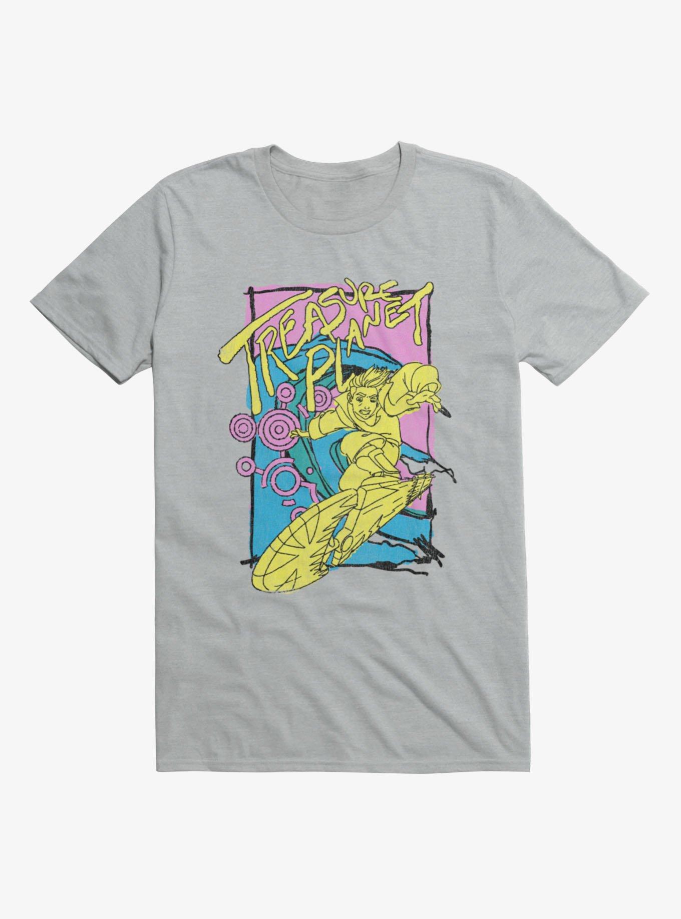 Disney Treasure Planet Psychedelic Surfer T-Shirt, , hi-res