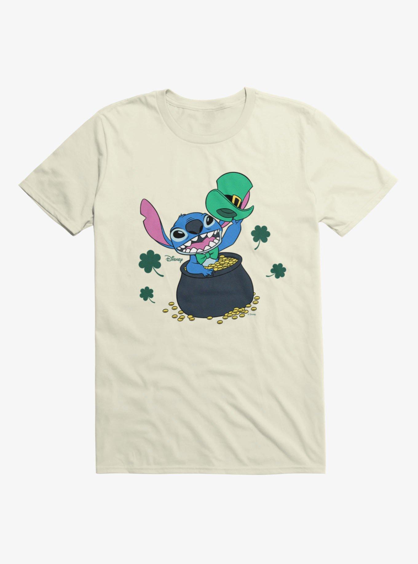 Disney Lilo And Stitch St. Patrick's Pot Of Gold T-Shirt, , hi-res