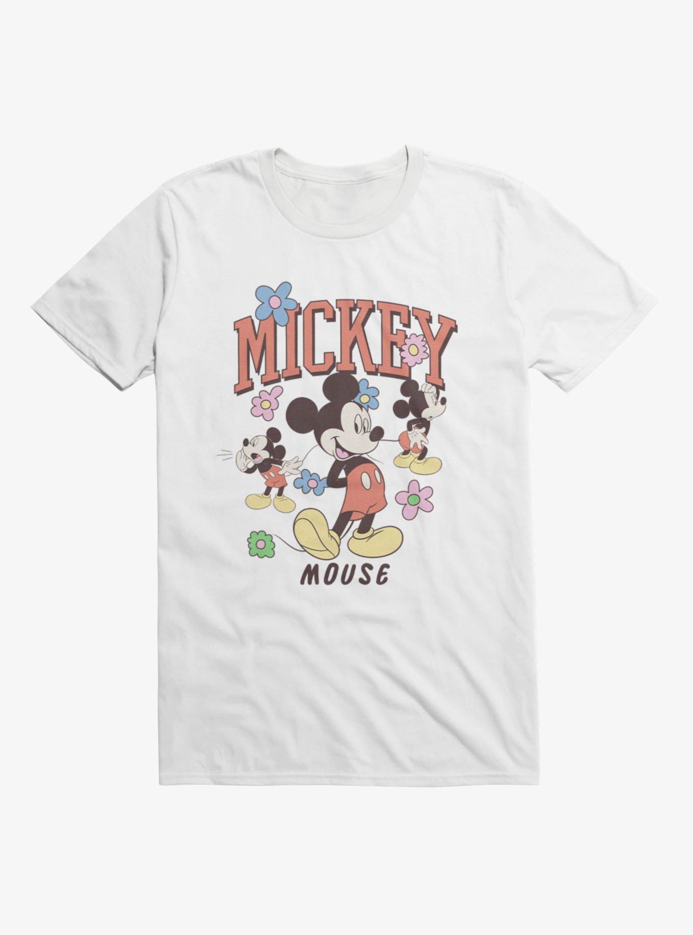 Disney Mickey Mouse Flower Rain T-Shirt, , hi-res