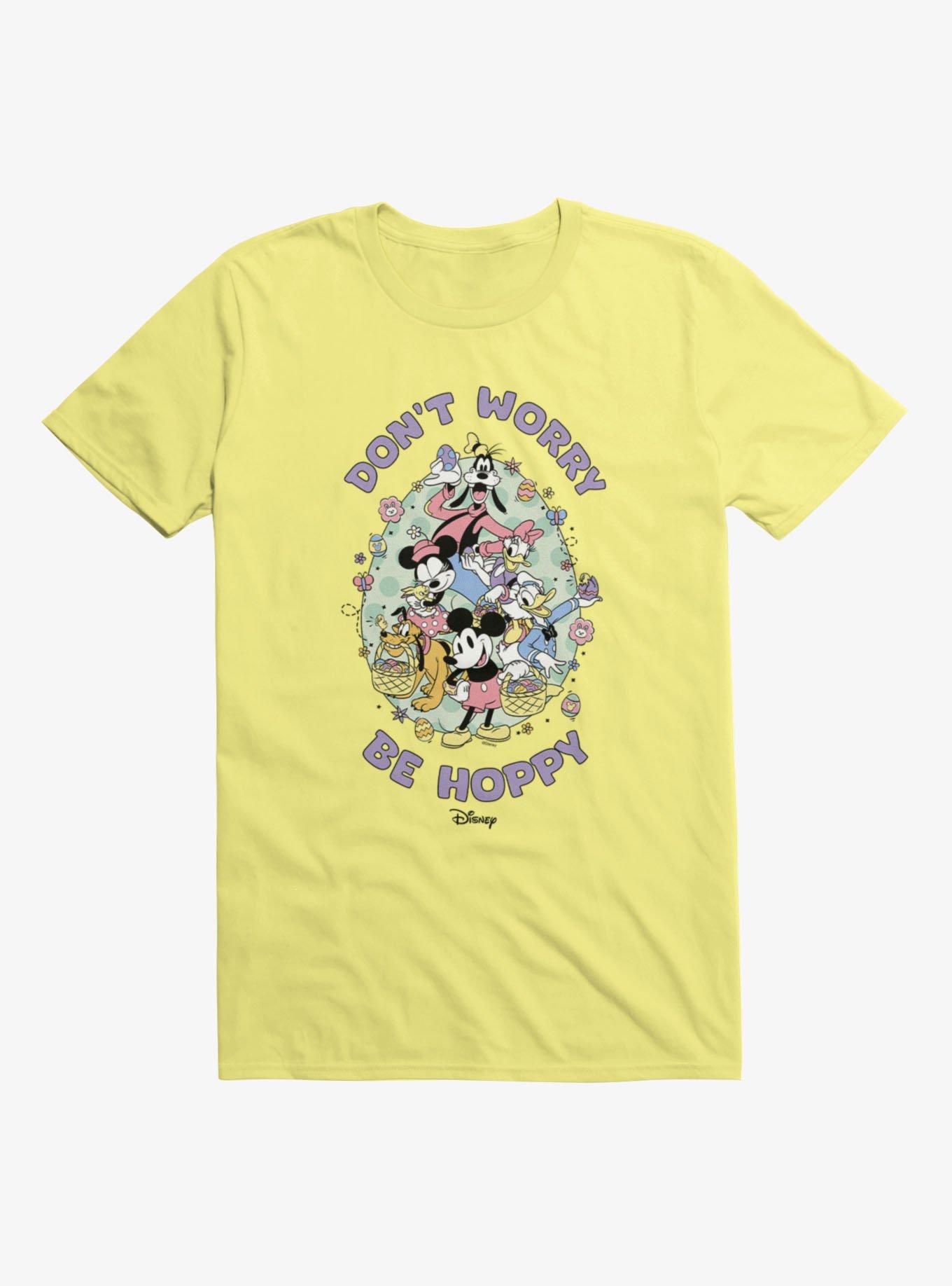 Disney Mickey And Friends Easter Don't Worry Be Hoppy T-Shirt, , hi-res