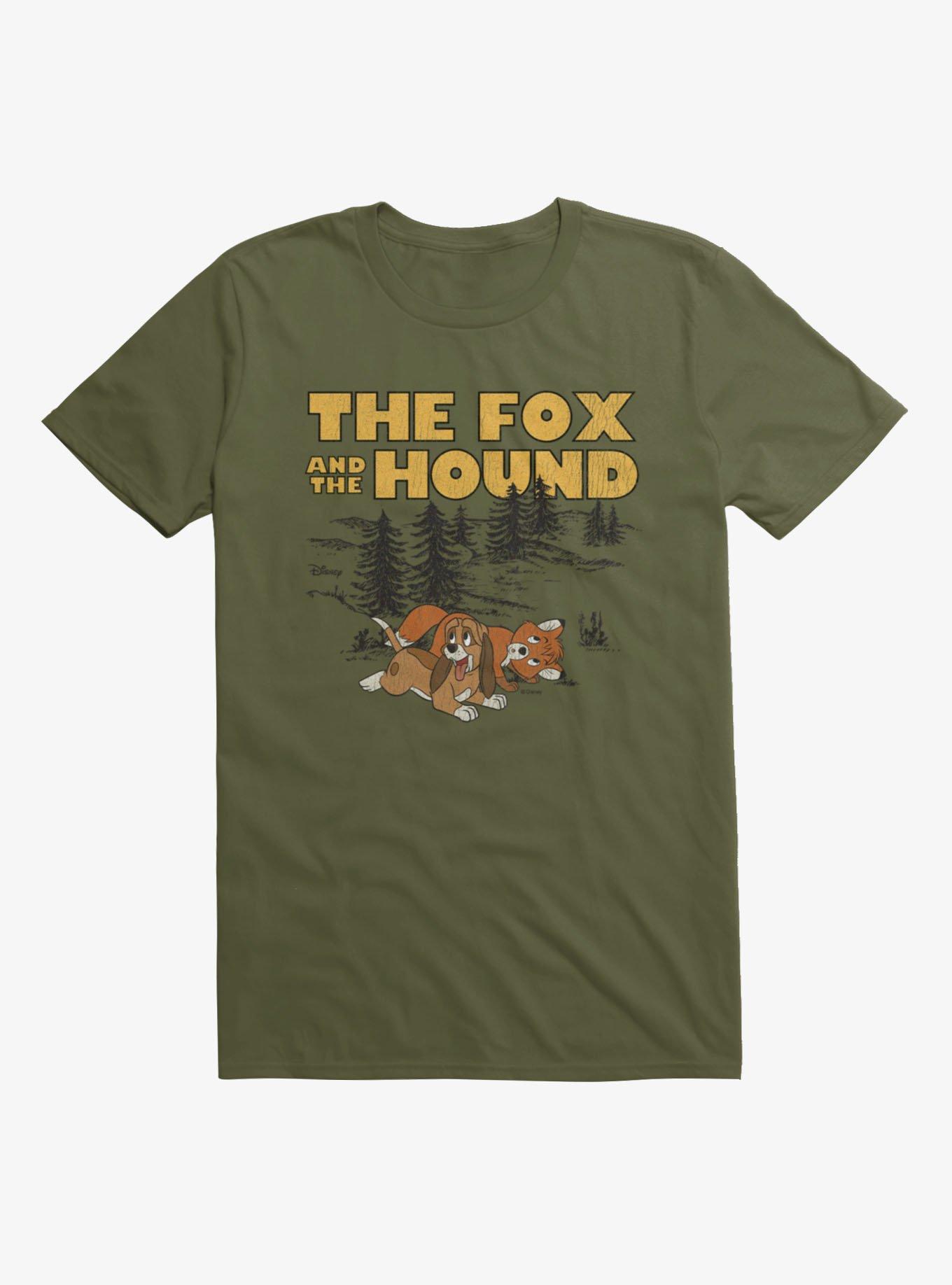 Disney Fox And The Hound Playful Romp T-Shirt, , hi-res