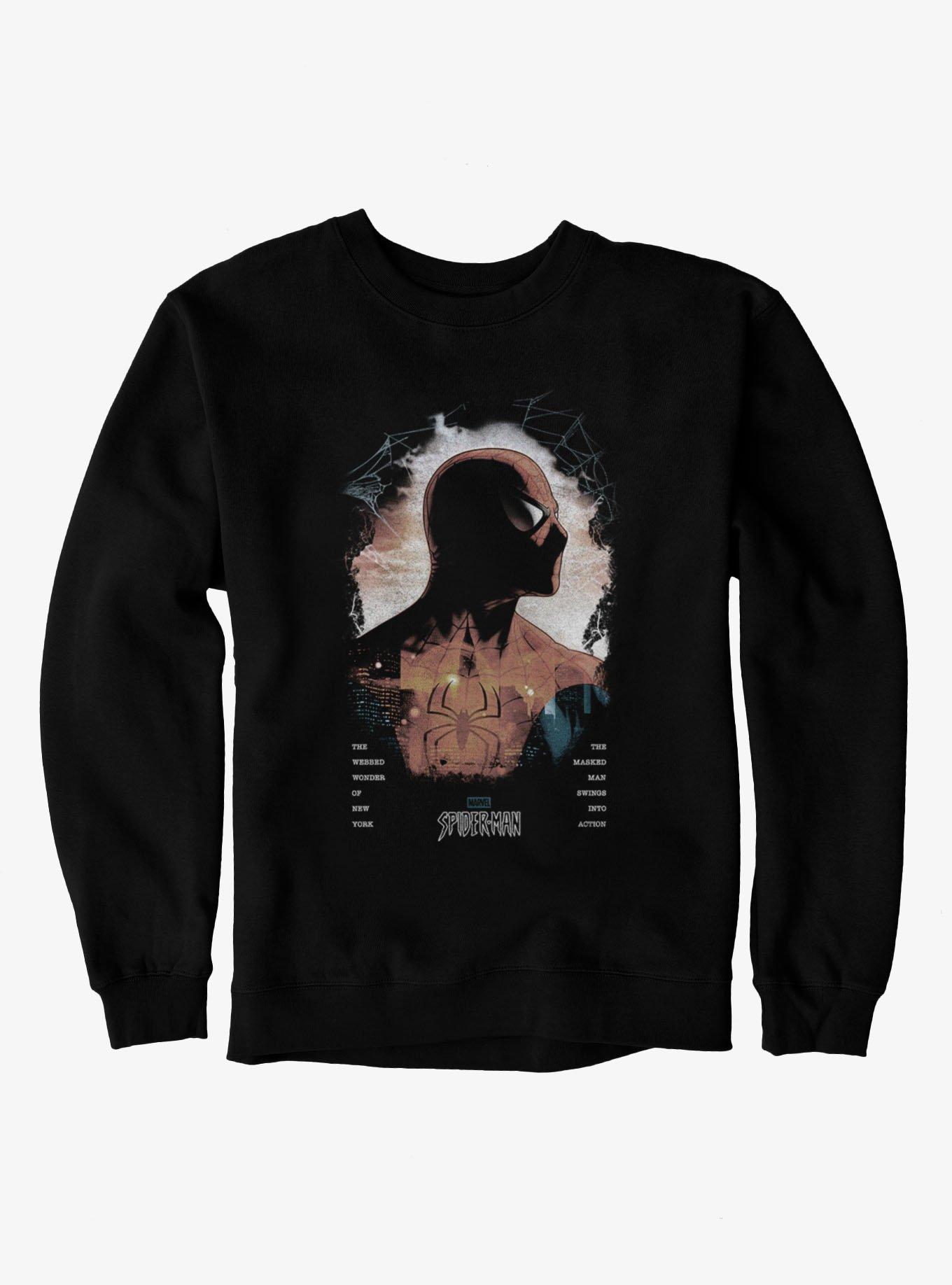 Marvel The Amazing Spider-Man City Portrait Sweatshirt, , hi-res