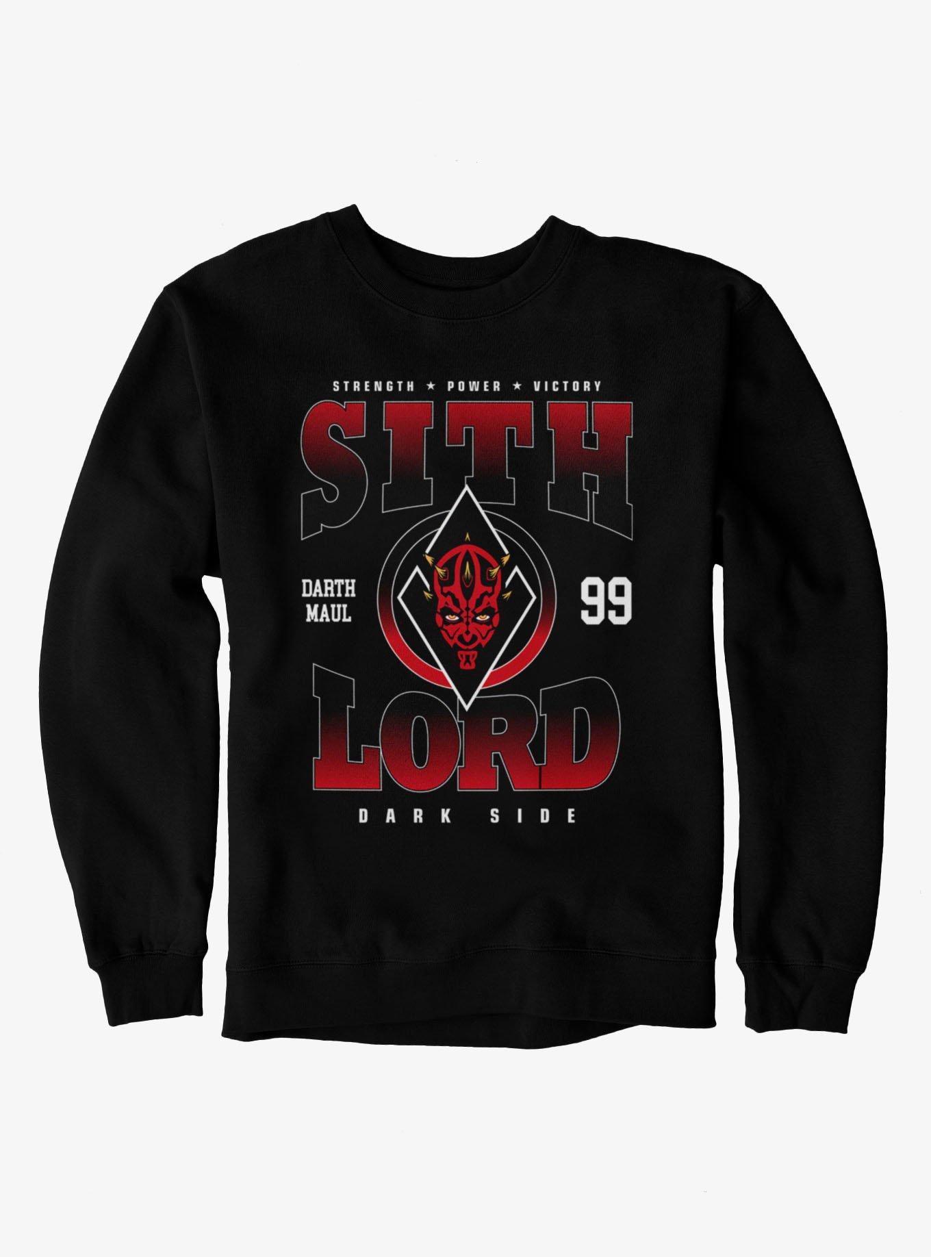 Star Wars Darth Maul Sith Lord Strength Power Victory Collegiate Sweatshirt, , hi-res