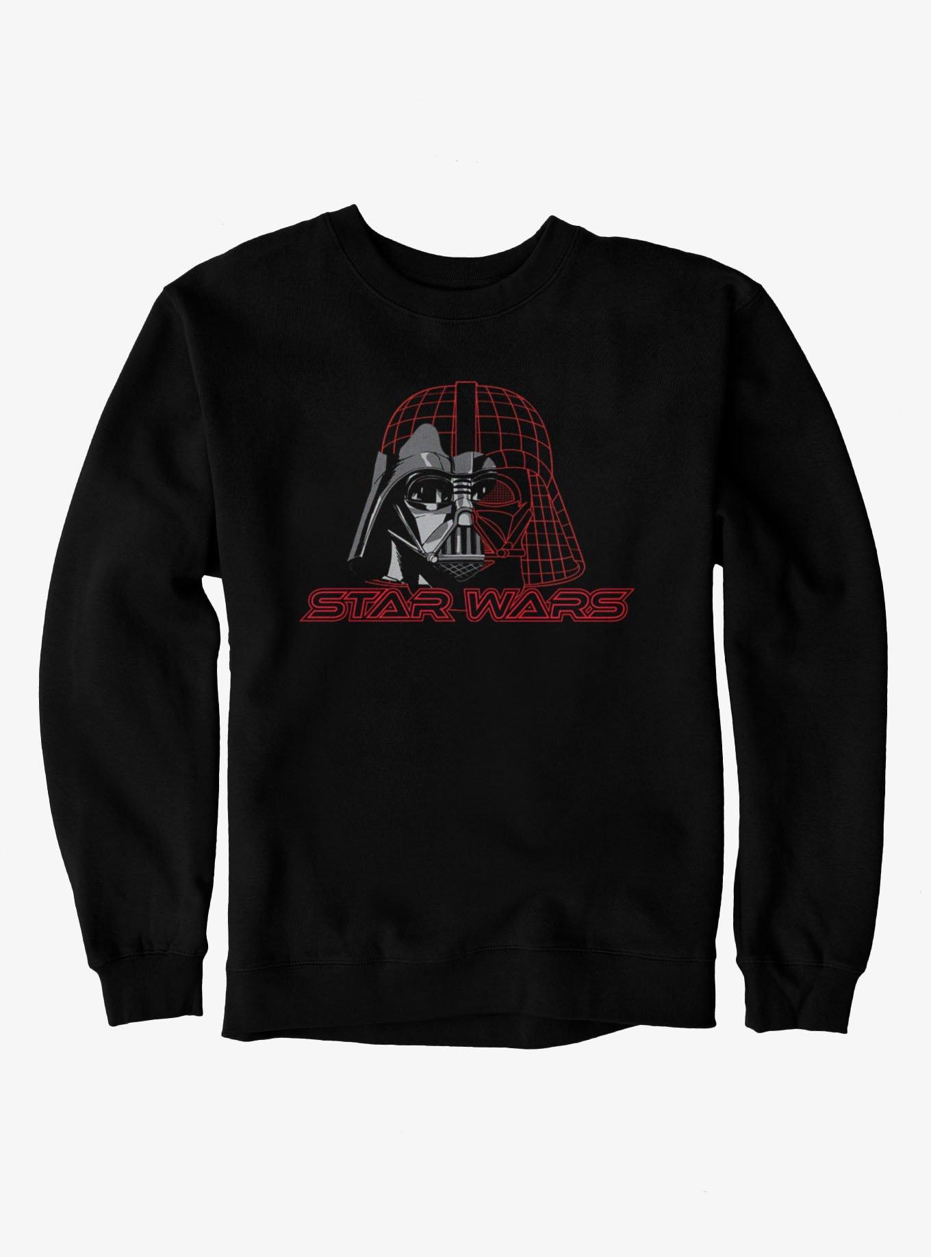Star Wars Darth Vader Helmet Geometry Sweatshirt, , hi-res