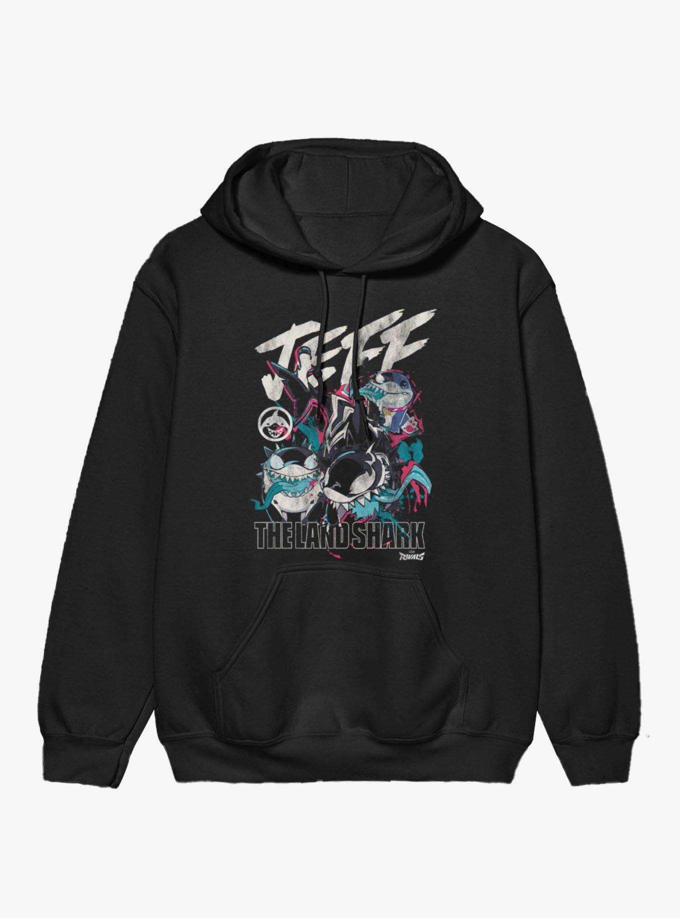 Marvel Rivals Jeff The Land Shark Collage Hoodie, , hi-res