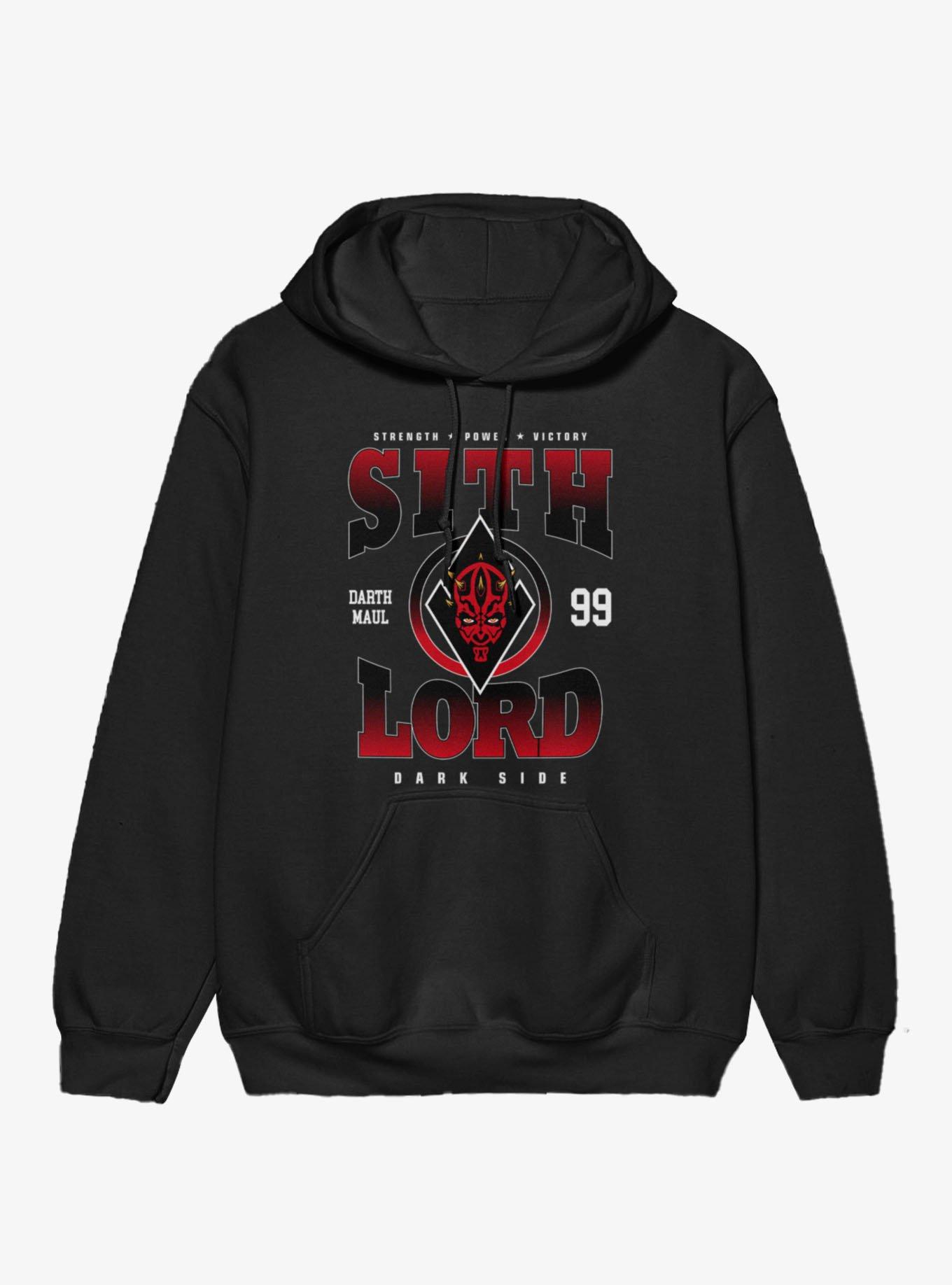 Star Wars Darth Maul Sith Lord Strength Power Victory Collegiate Hoodie, , hi-res