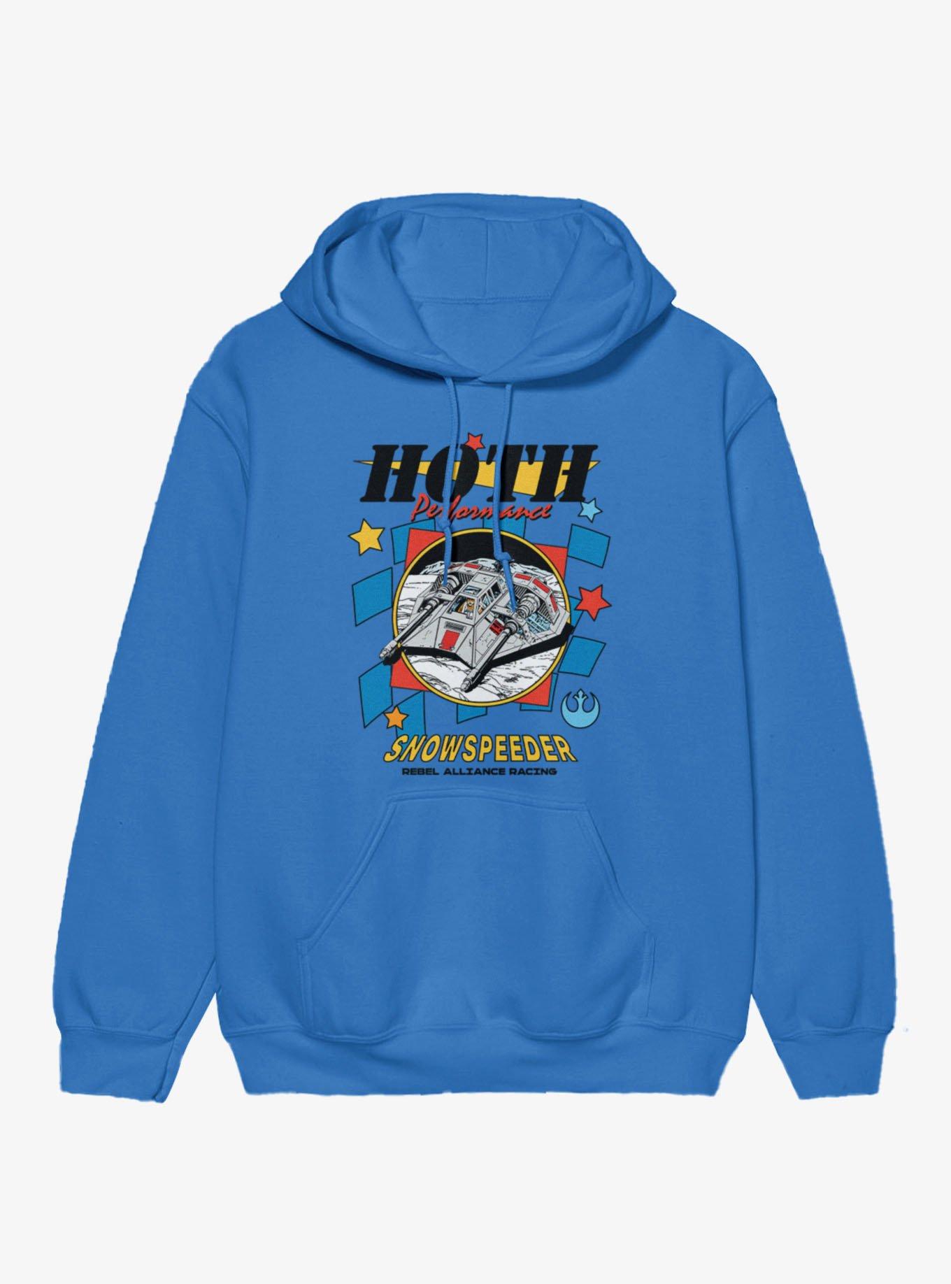 Star Wars Hoth Performance Snow Speeder Racing Rebel Alliance Hoodie, , hi-res