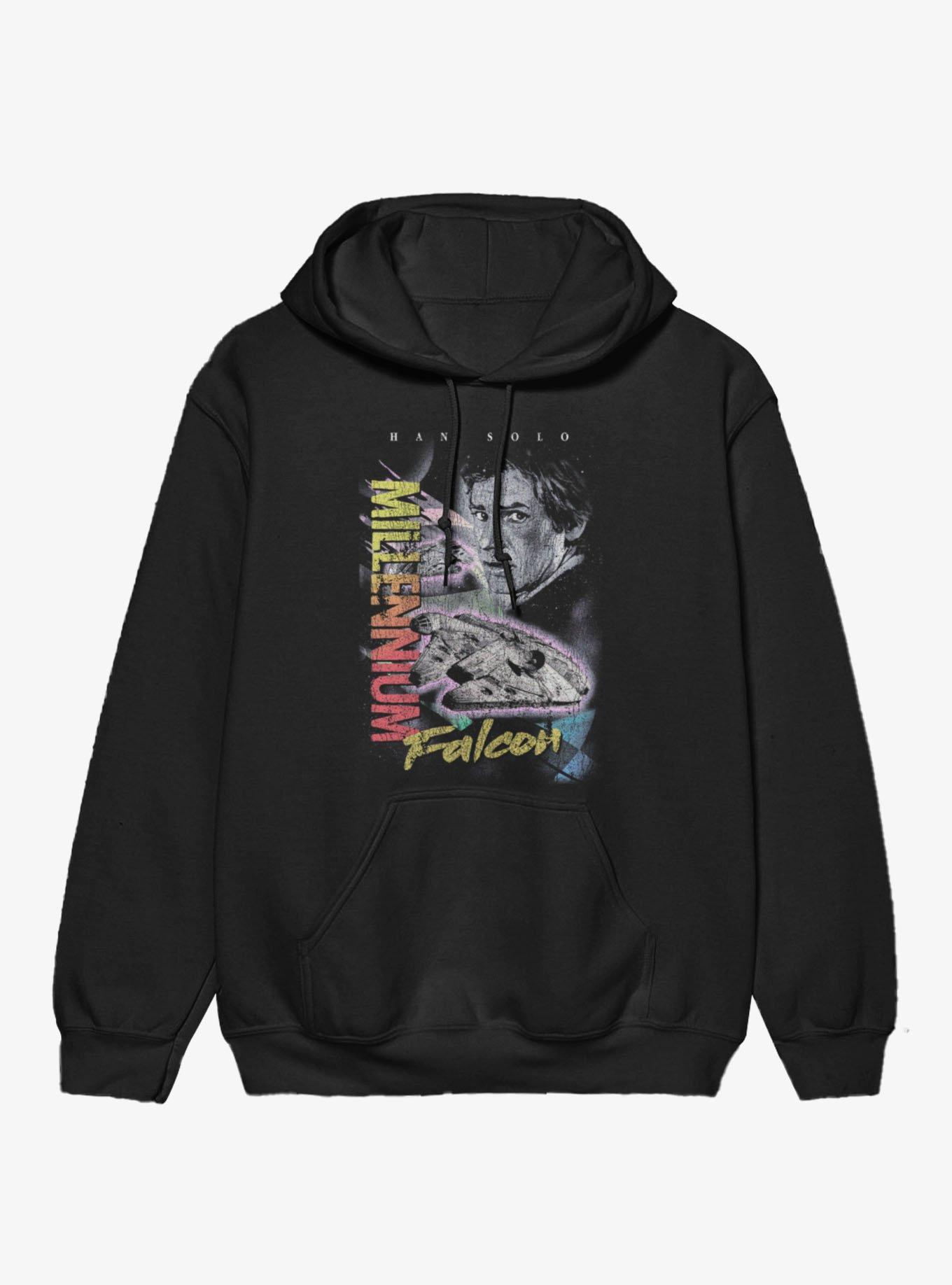 Star Wars Han Solo Millenium Falcon Collage Hoodie, , hi-res