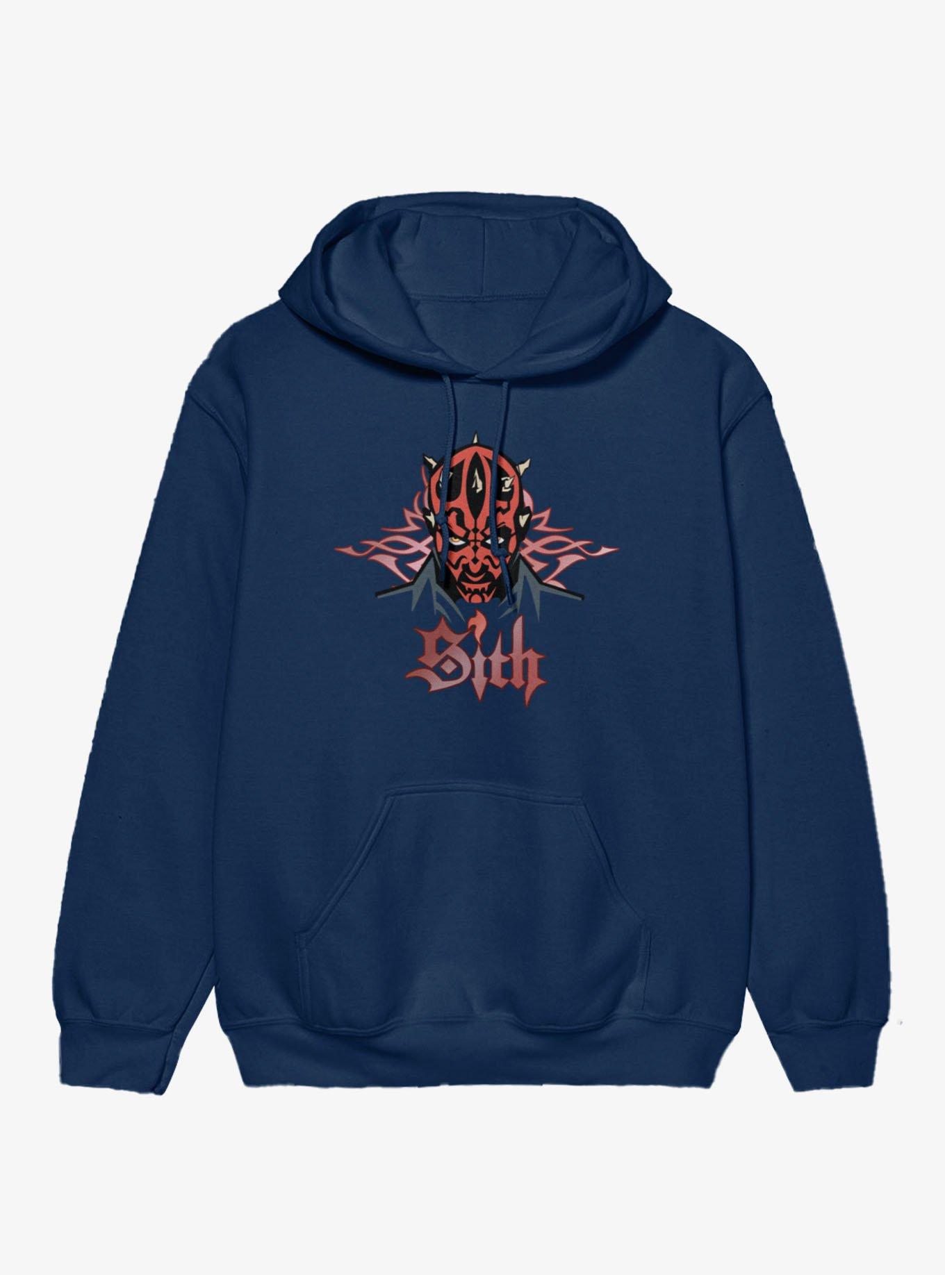 Star Wars Darth Maul Sith Cyber Sigil Hoodie, NAVY, hi-res
