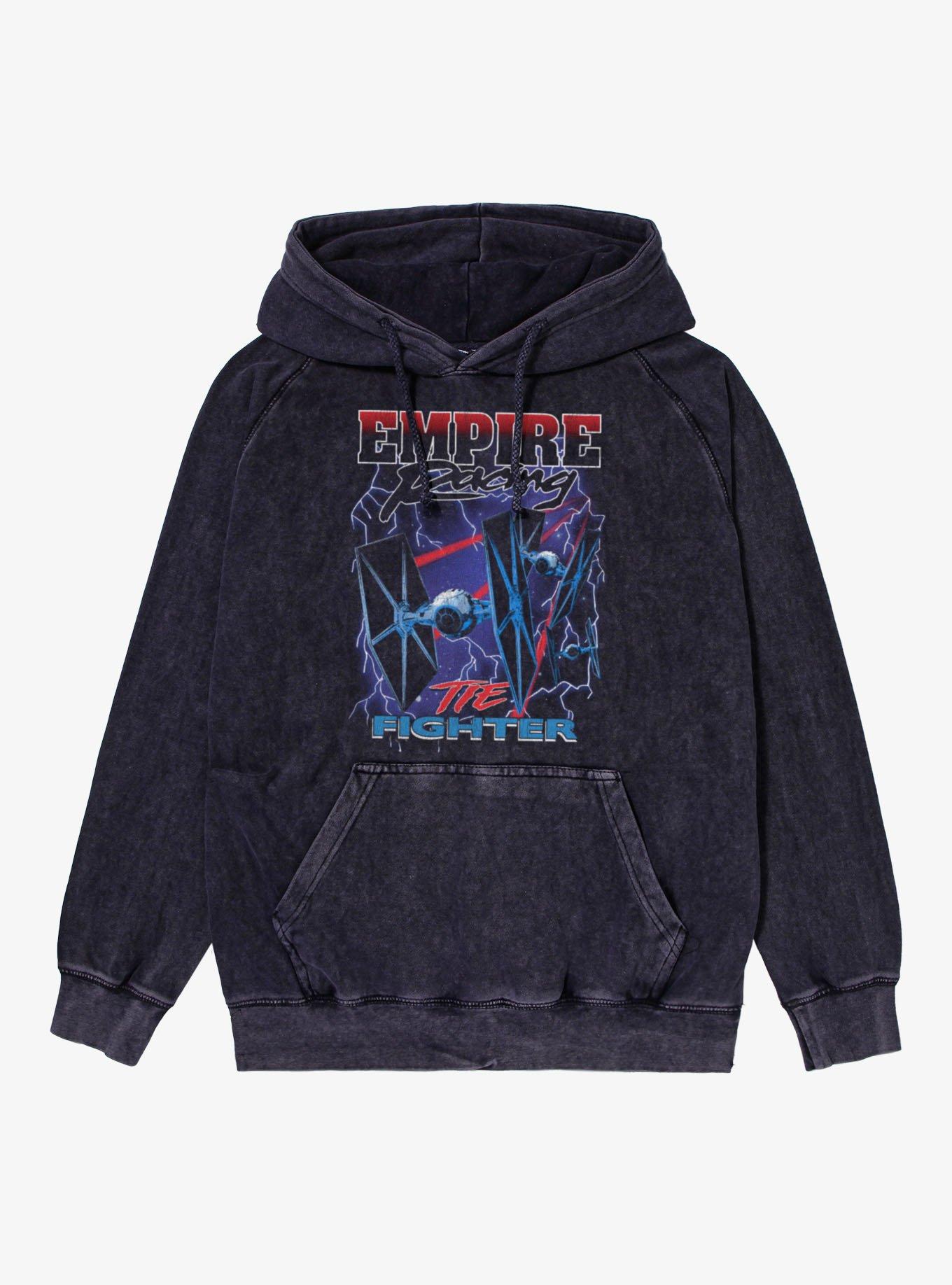 Star Wars Empire Racing Tie Fighter Electric Mineral Wash Hoodie, , hi-res