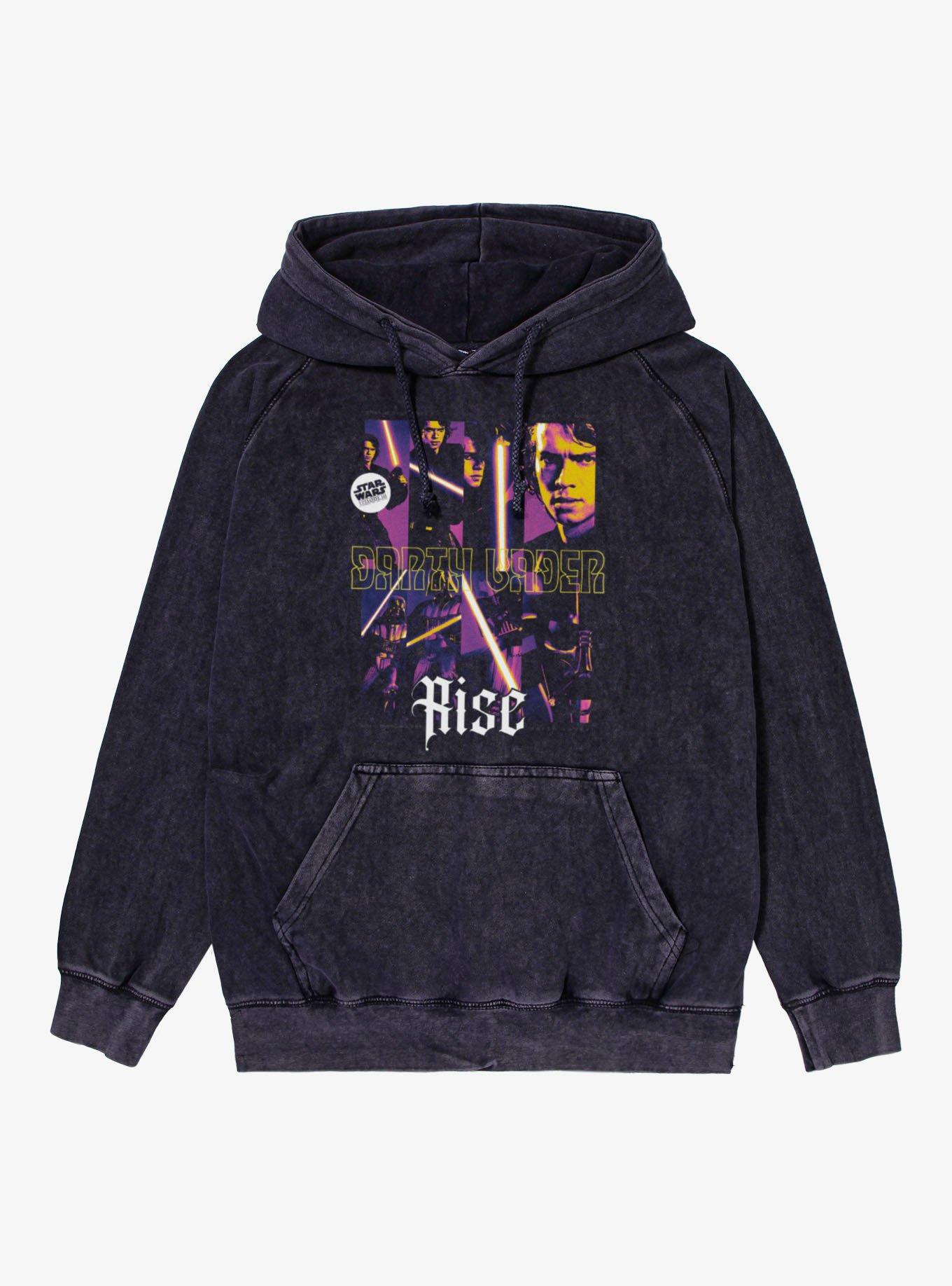 Star Wars Episode III Darth Vader Anakin Rise Mineral Wash Hoodie
