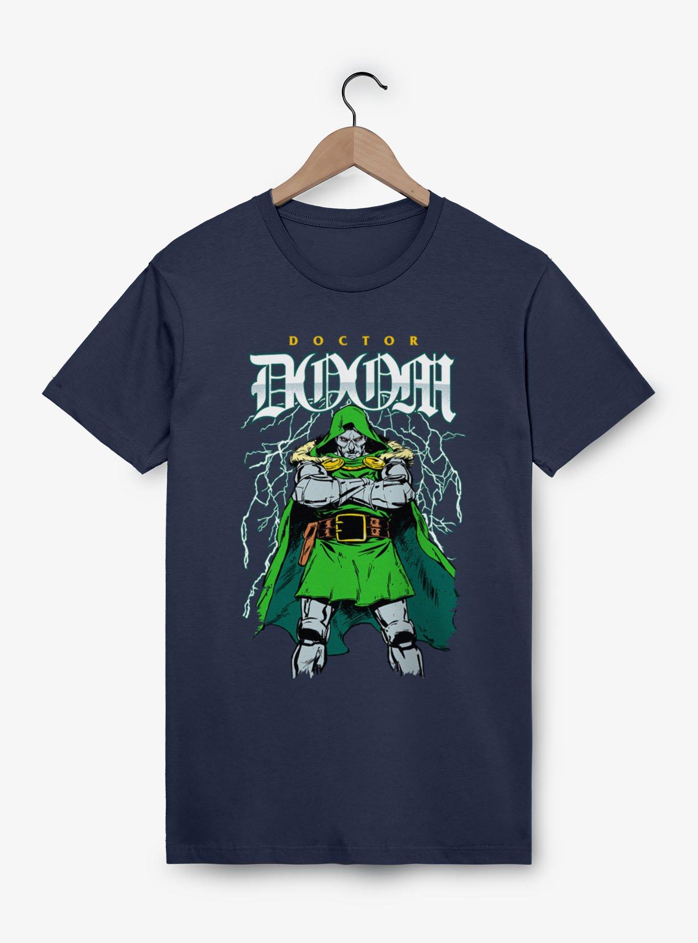 Marvel Dr Doom Lightning Stance T-Shirt, , hi-res