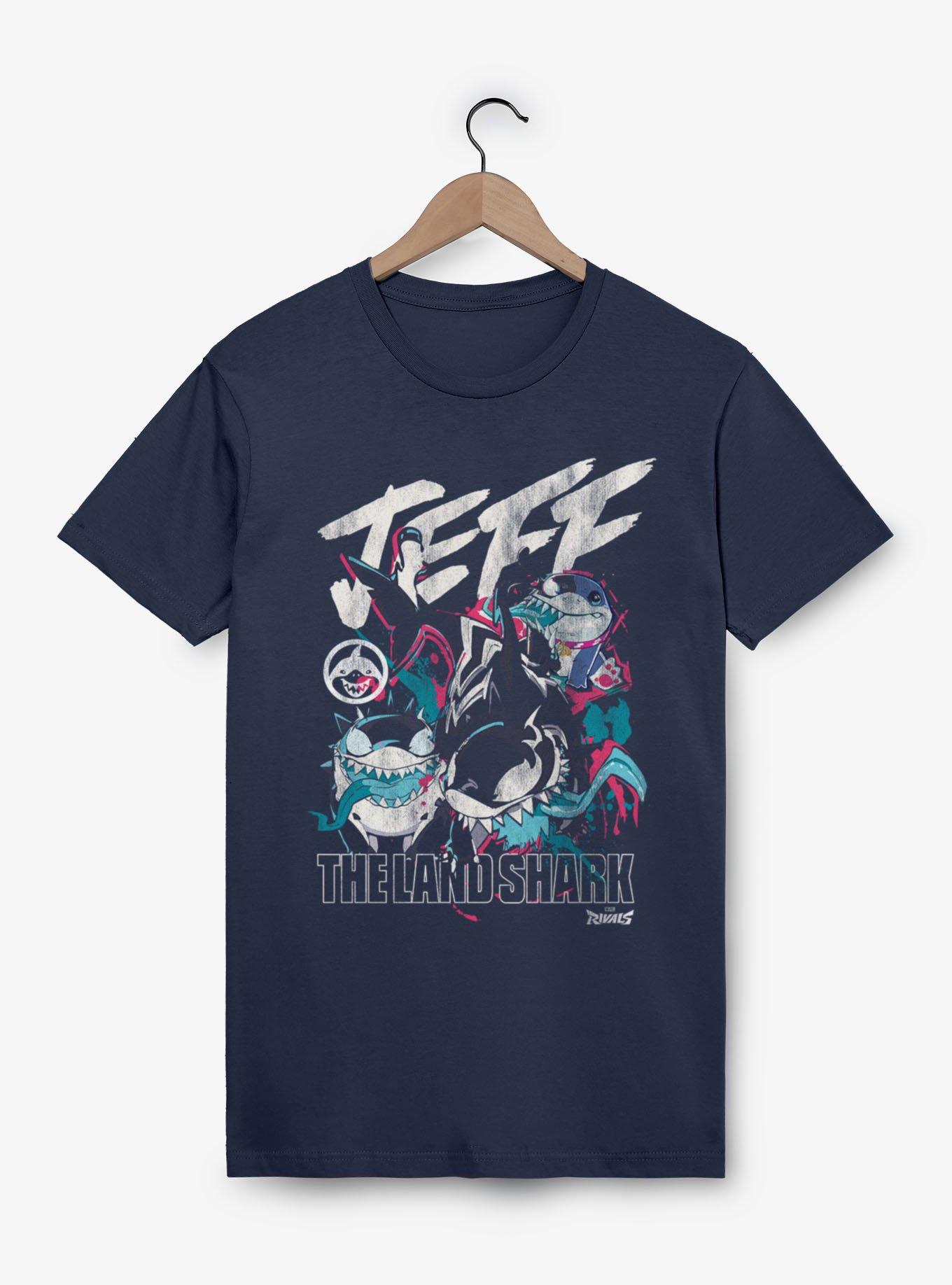 Marvel Rivals Jeff The Land Shark Collage T-Shirt, , hi-res