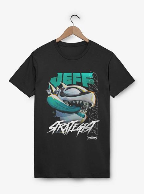 Marvel Rivals Jeff The Land Shark Symbiote Strategist T-Shirt | BoxLunch