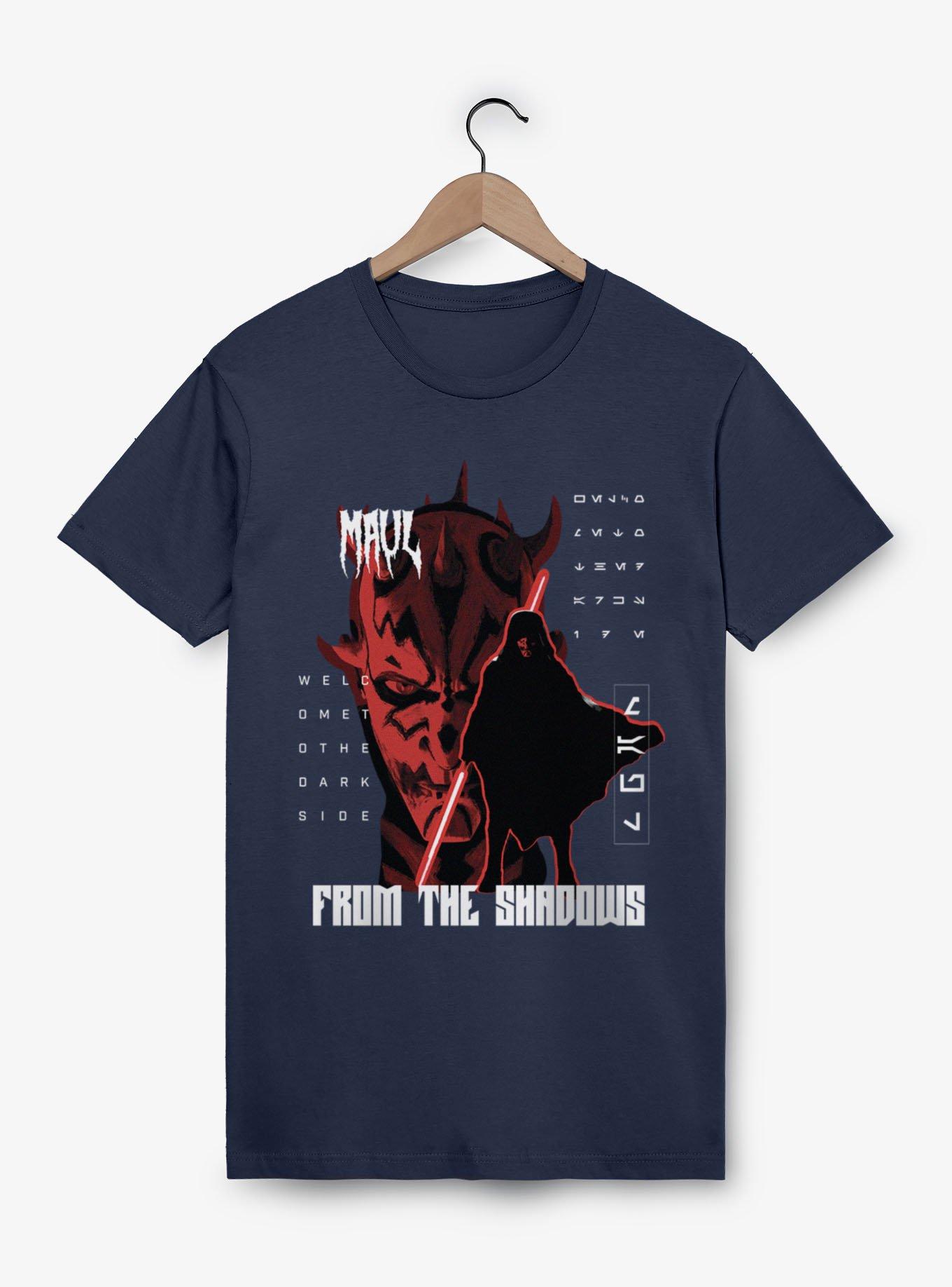 Star Wars: Maul Shadow Lord From The Shadows Welcome T-Shirt Box Lunch Exclusive, , hi-res