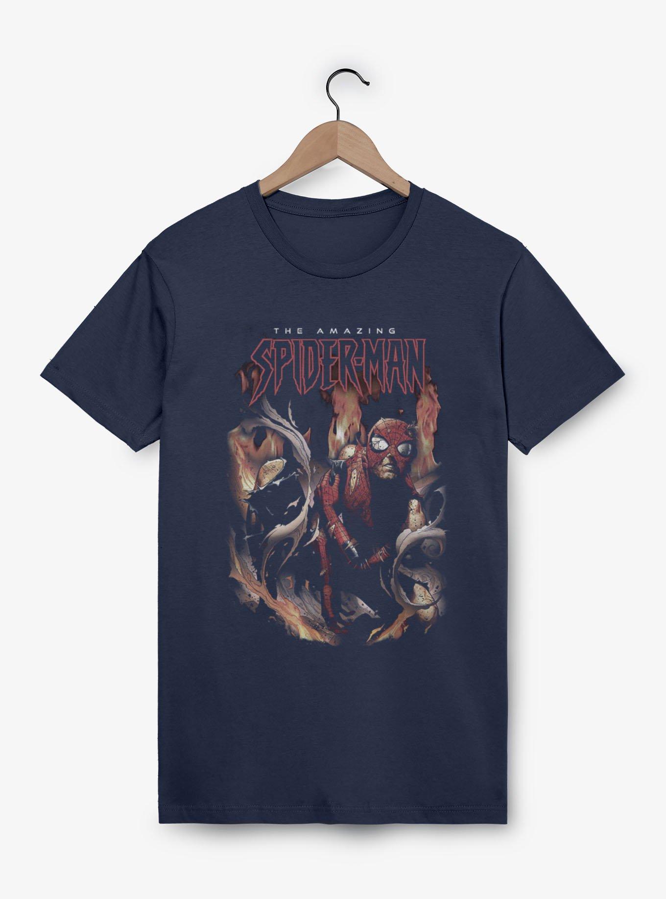 Marvel The Amazing Spider-Man Fire And Wounds T-Shirt, , hi-res
