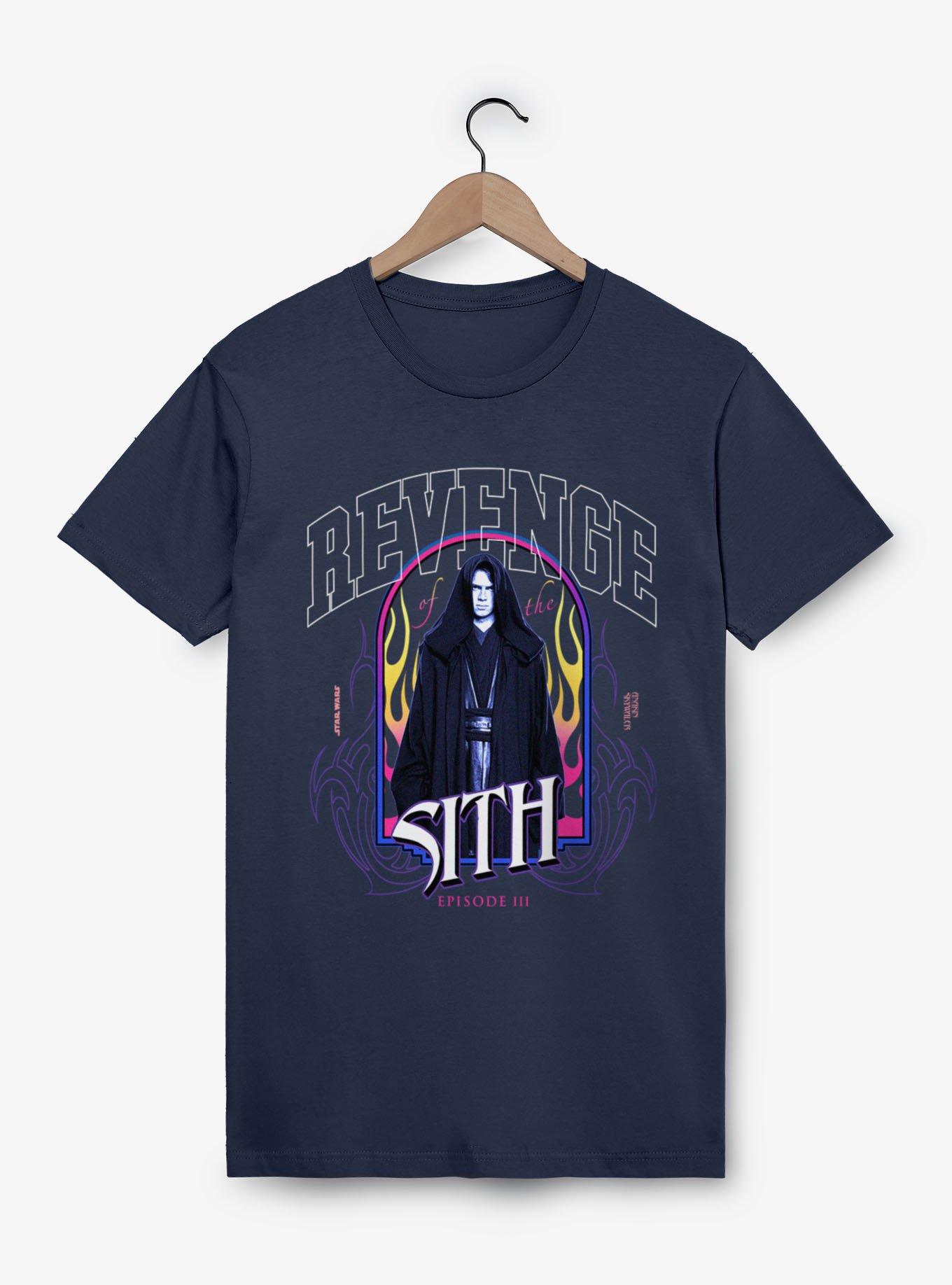 Star Wars Episode III Revenge Of The Sith Anakin Fire Portrait T-Shirt, , hi-res