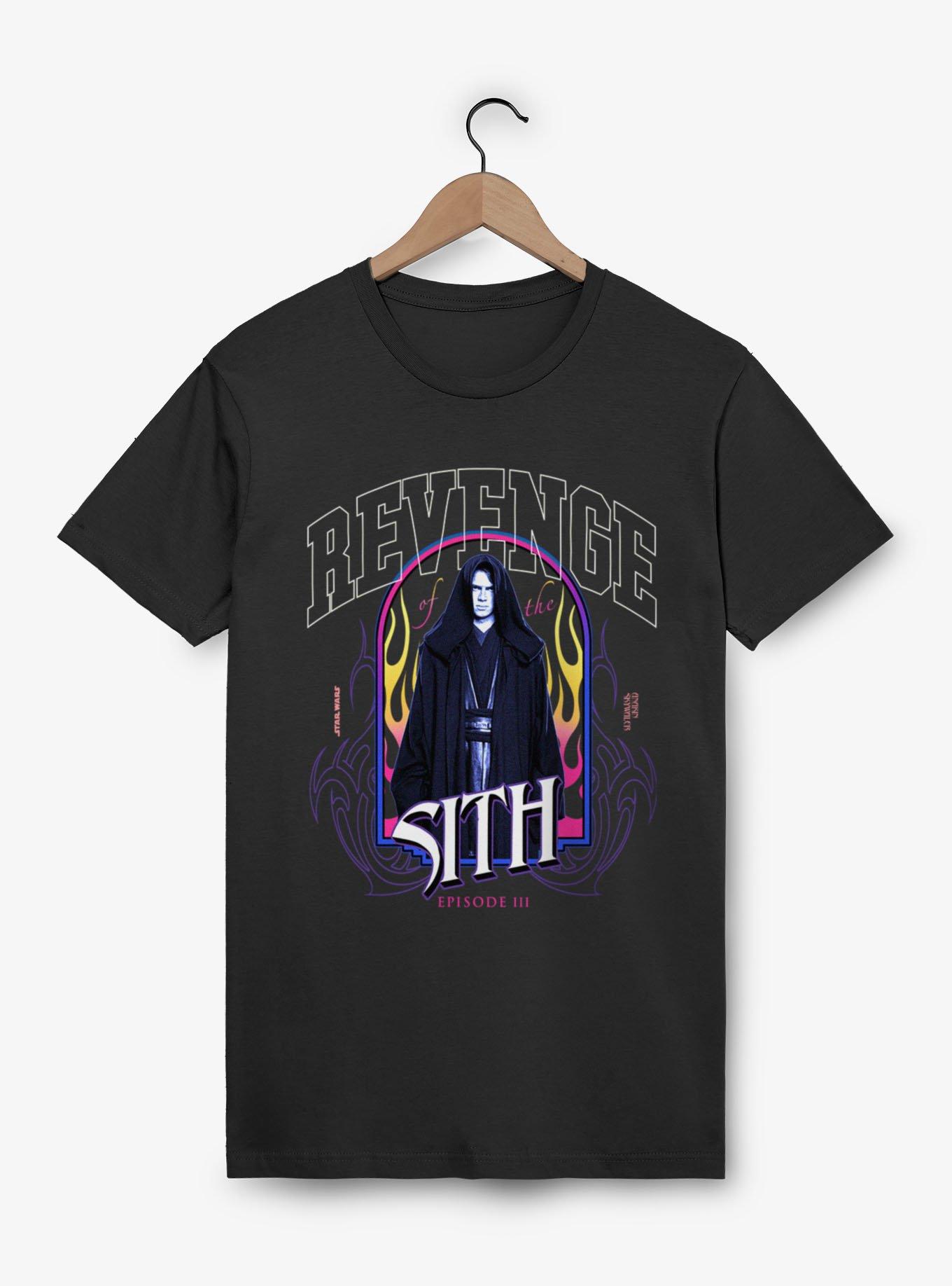 Star Wars Episode III Revenge Of The Sith Anakin Fire Portrait T-Shirt