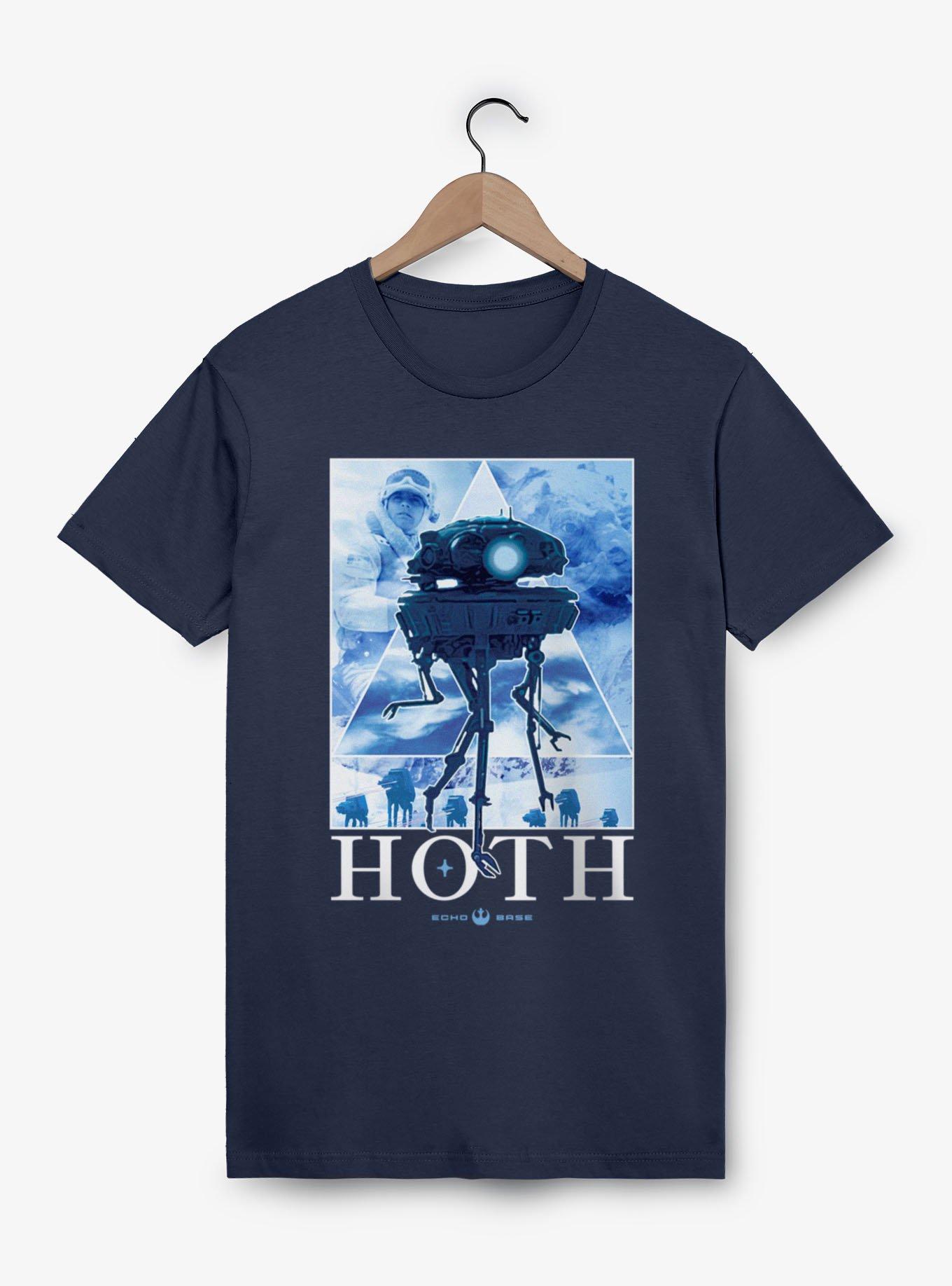 Star Wars Hoth Echo Base Poster T-Shirt, , hi-res