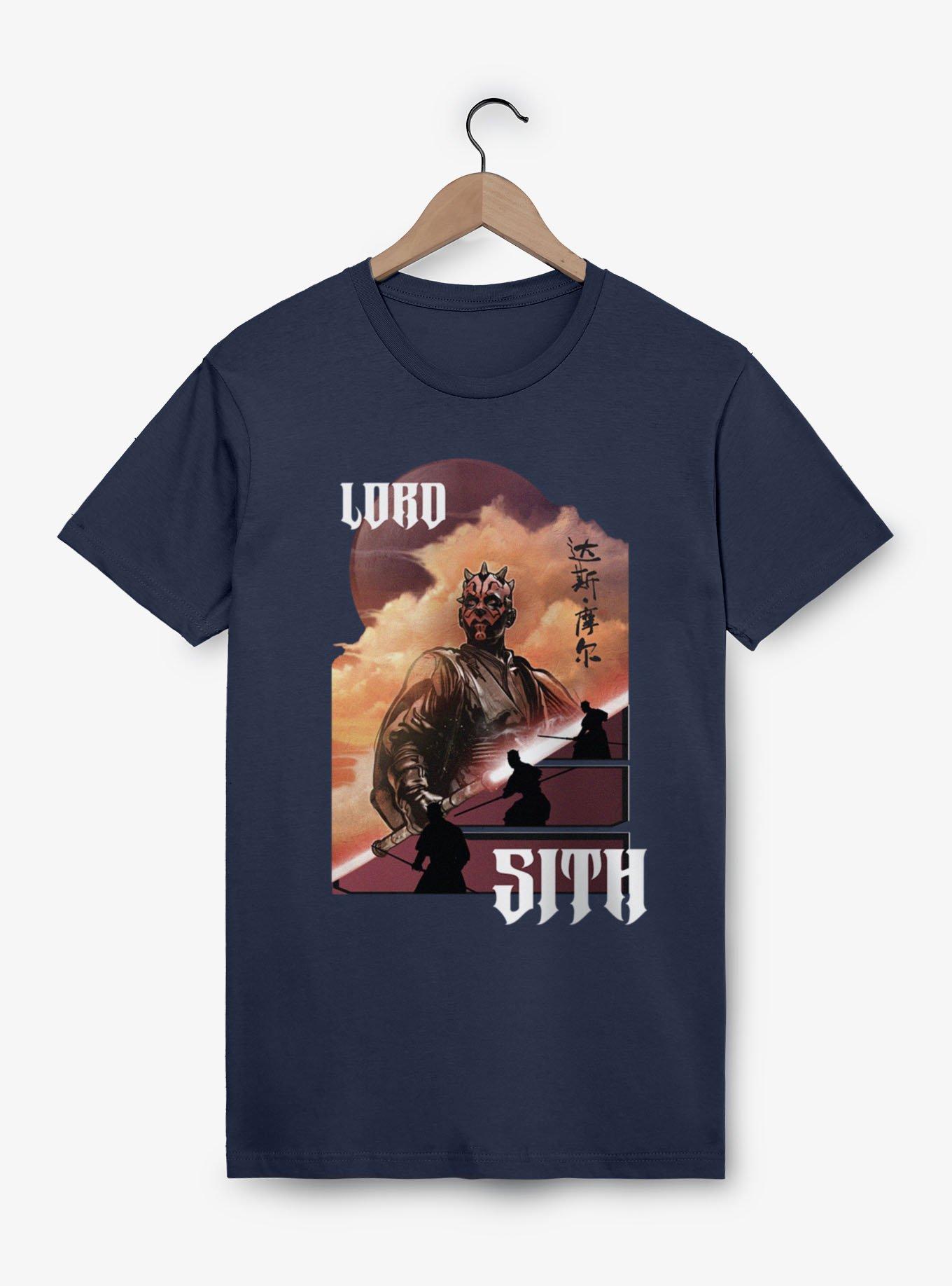 Star Wars Darth Maul Lord Sith Chinese Writing T-Shirt Box Lunch Exclusive, , hi-res