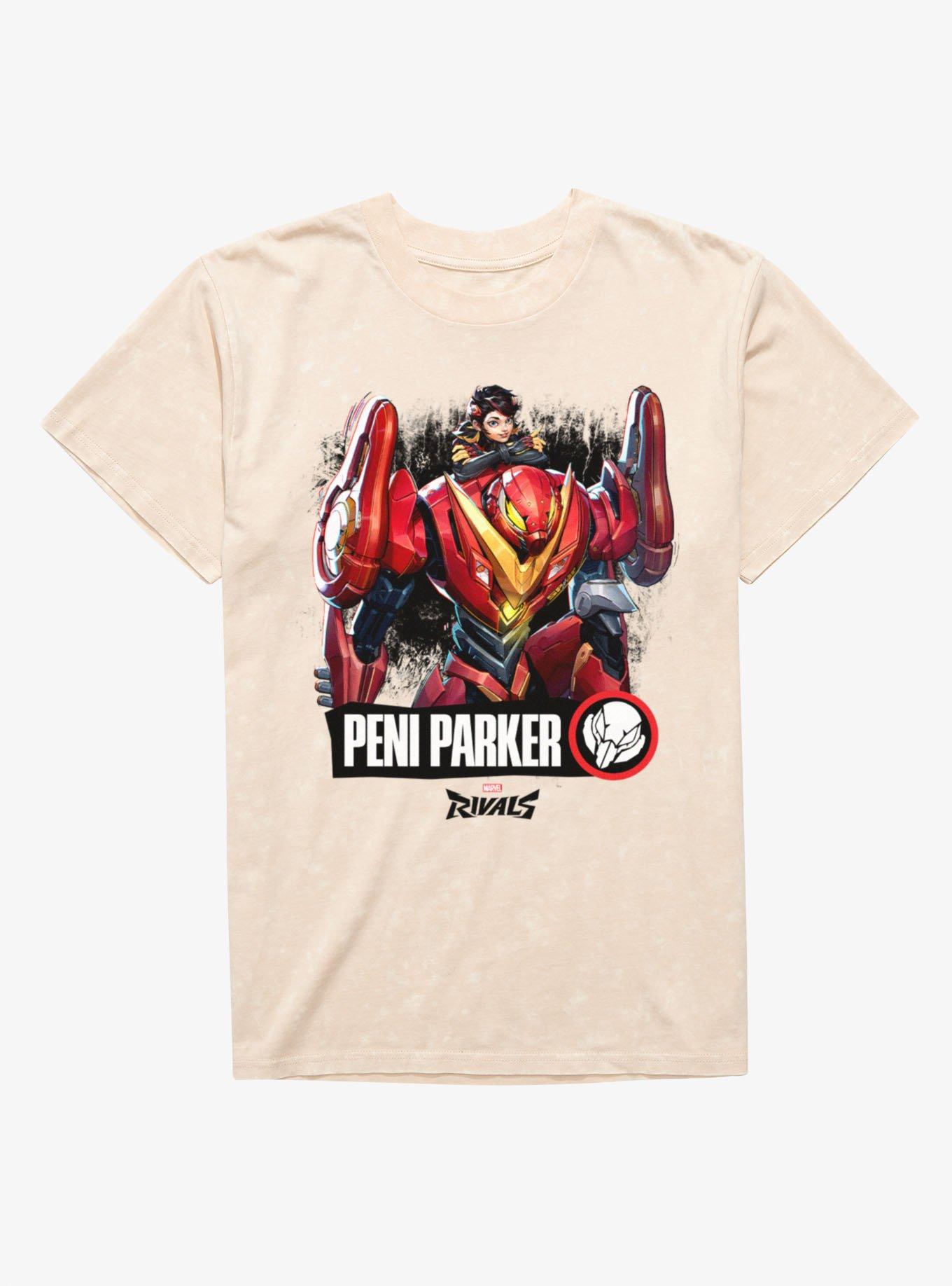 Marvel Rivals Peni Parker And SP//dr Mineral Wash T-Shirt, , hi-res